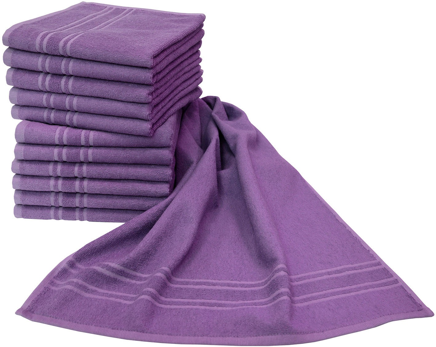 Dyckhoff Handtücher »Saphir Friseurhandtücher«, (Packung, 12 St.), Farbecht günstig online kaufen