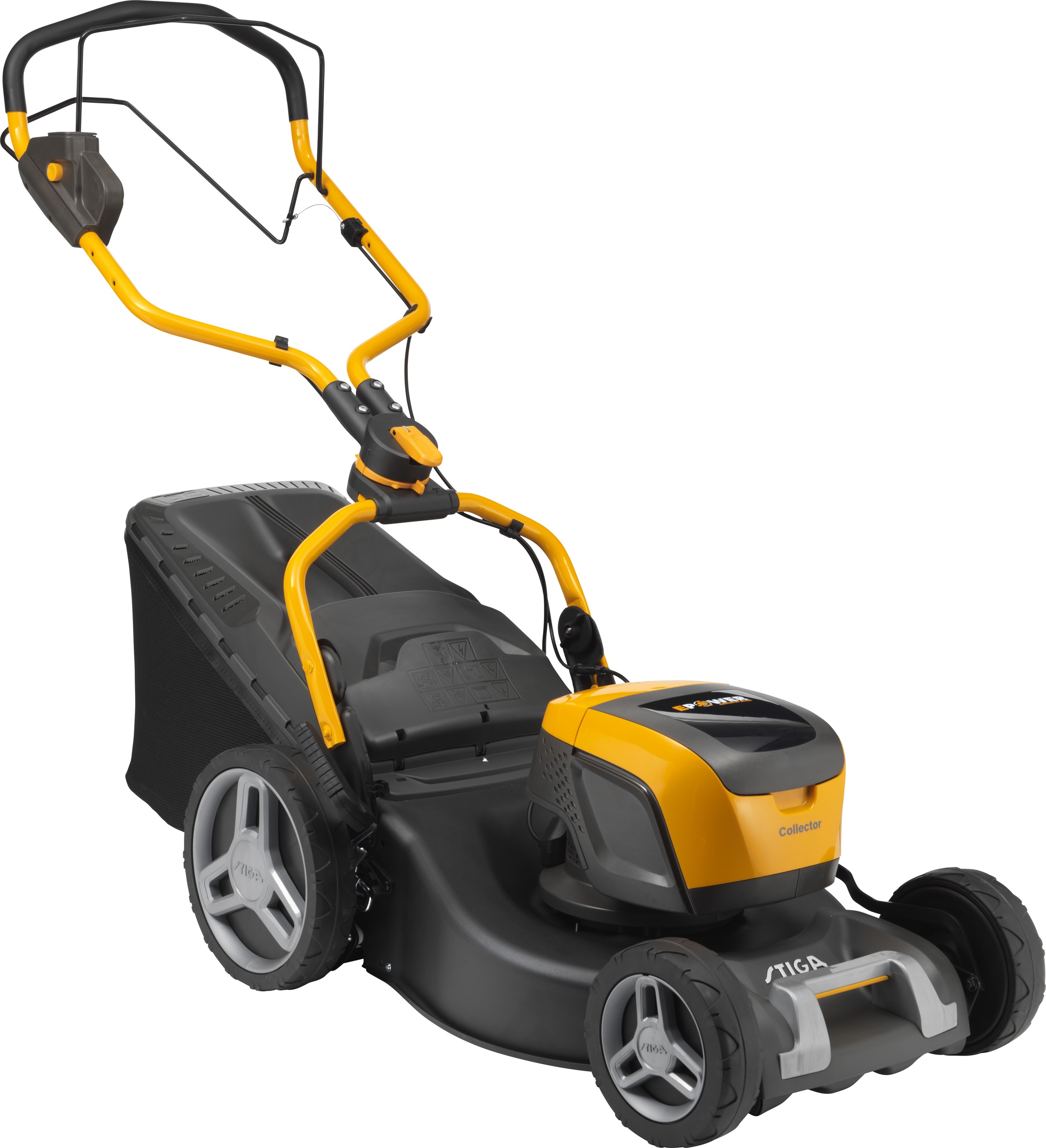 STIGA GARDEN Akkurasenmäher »Combi 548e S«, Radantrieb, Mulchfunktion, inkl. 2x 4 Ah Akku und Schnell-Ladgerät