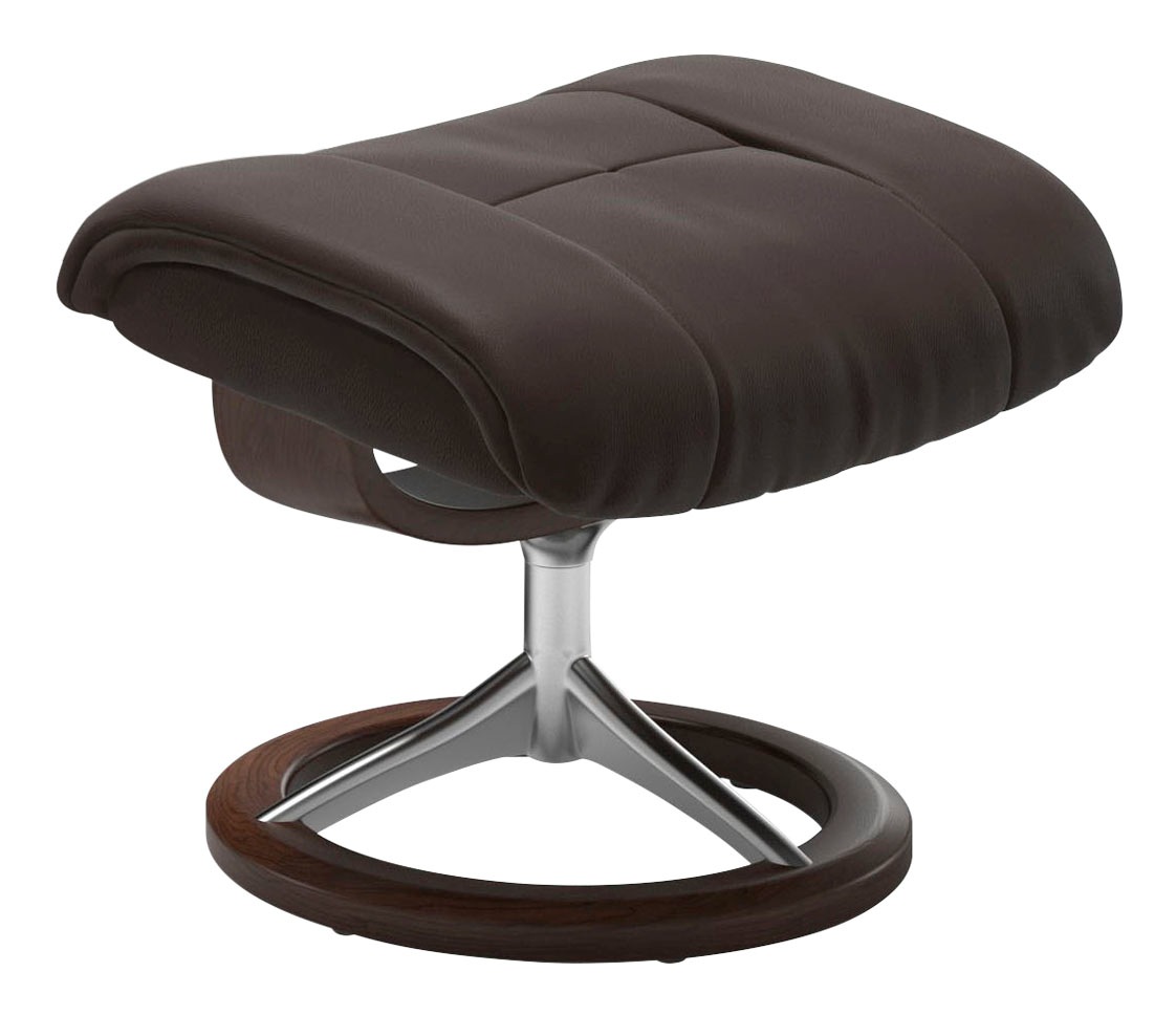 Stressless Fußhocker "Mayfair" mit Signature Base, Gestell Braun günstig online kaufen
