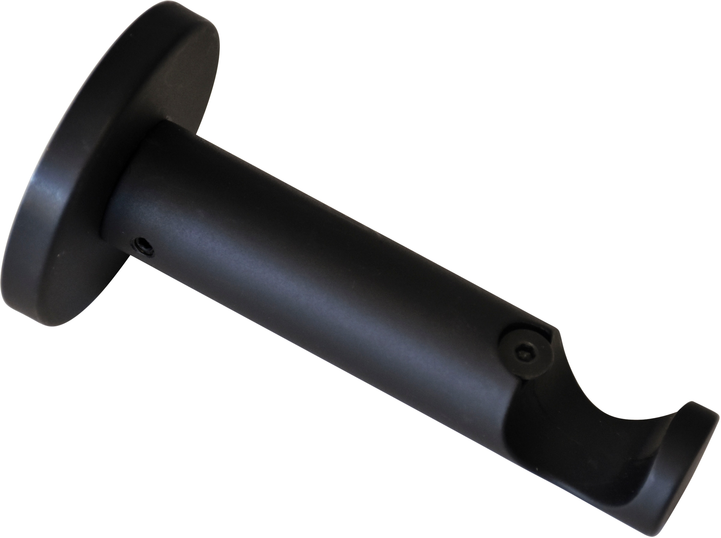 SCHÖNER WOHNEN-KOLLEKTION Wandträger »Träger offen für Ø 20 mm« Serie Einzelprogramm Leon Ø 20 mm schwarz-matt