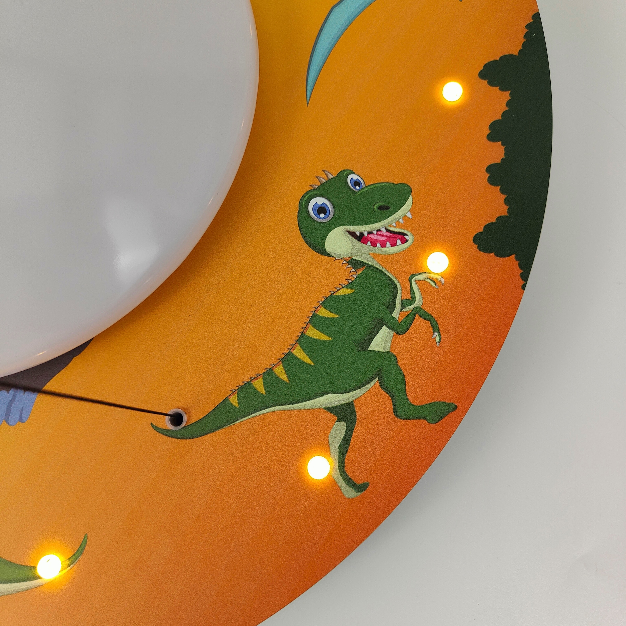 niermann Deckenleuchte »Dinos«, 1 flammig, Leuchtmittel E27 | ohne Leuchtmittel, hochwertiger Druck auf kompletter Oberfläche