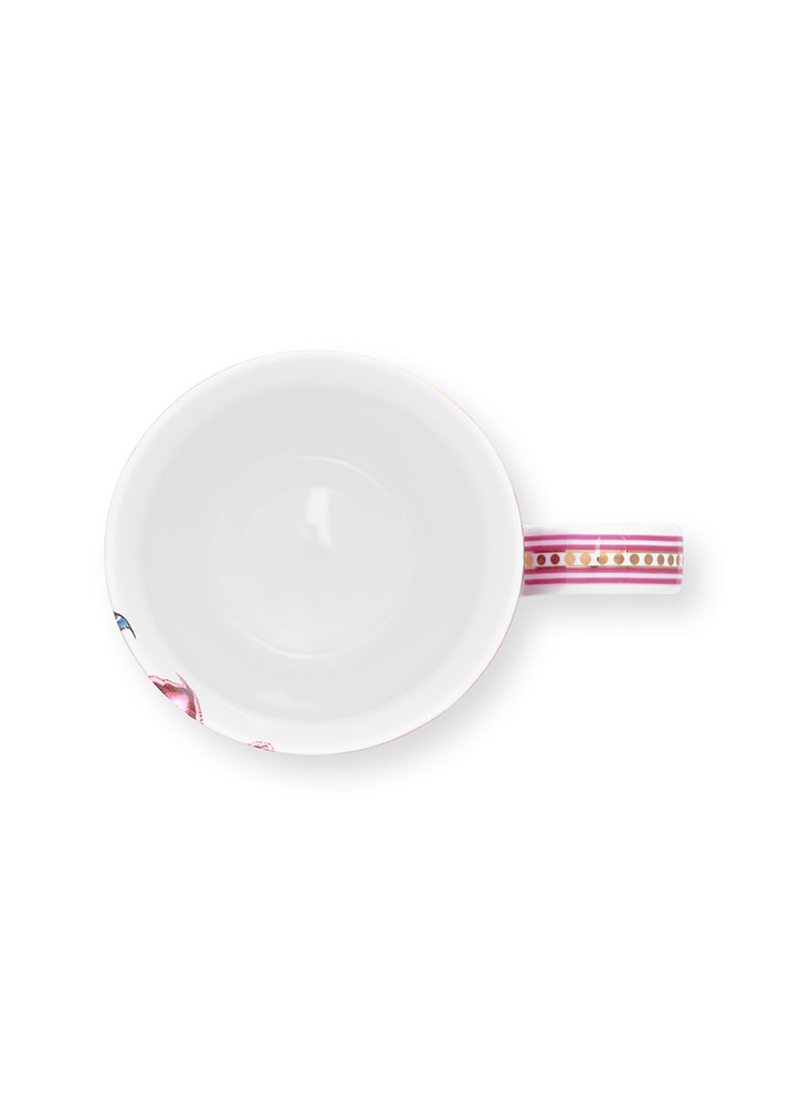 PiP Studio Becher »Flower Festival«, (Set, 4 tlg.), Kaffeetassen im 4er Set, Blumenfest, 350 ml