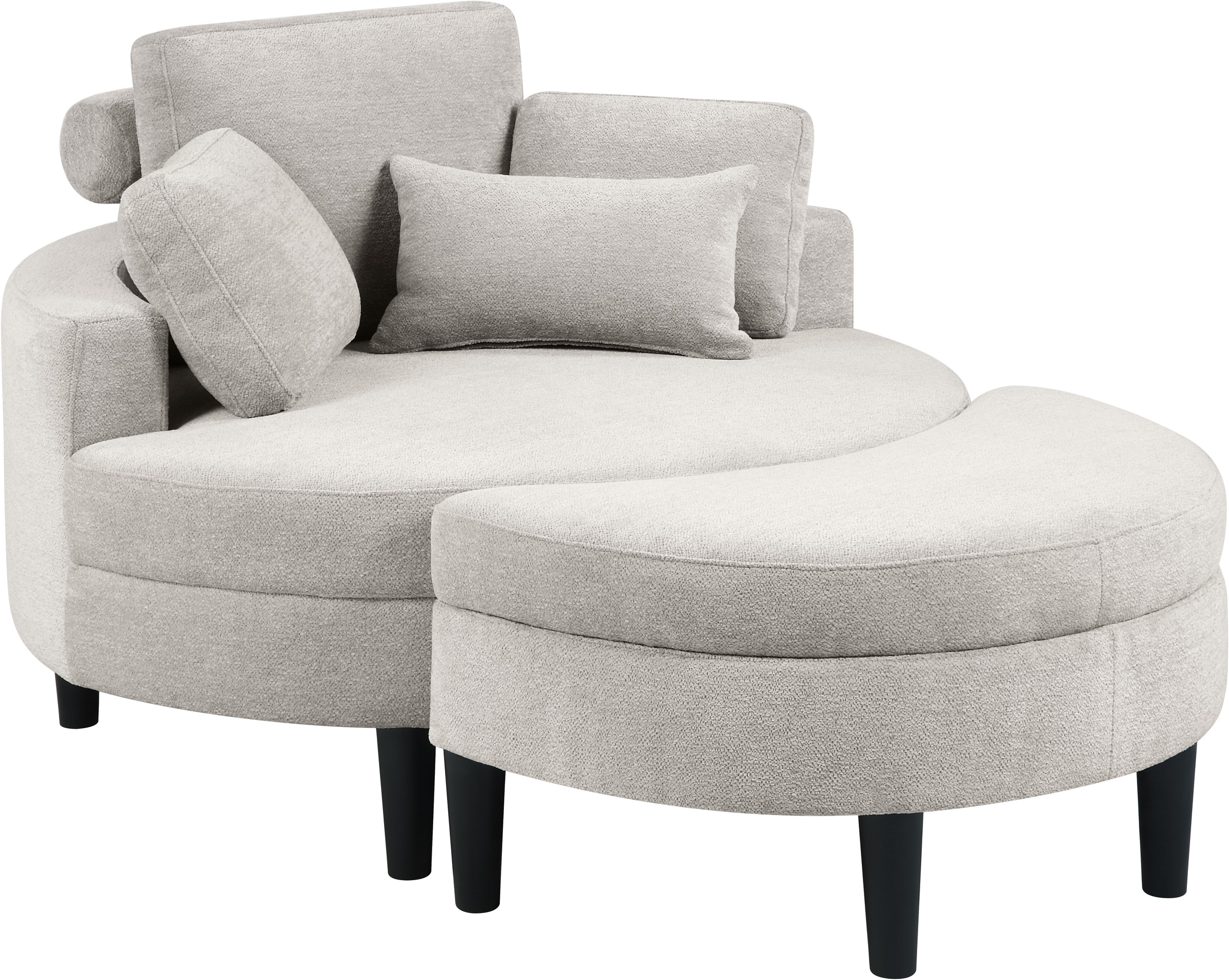 ATLANTIC home collection Loveseat »Ravi, B: 114 cm« XXL- Sessel, mit Staura günstig online kaufen