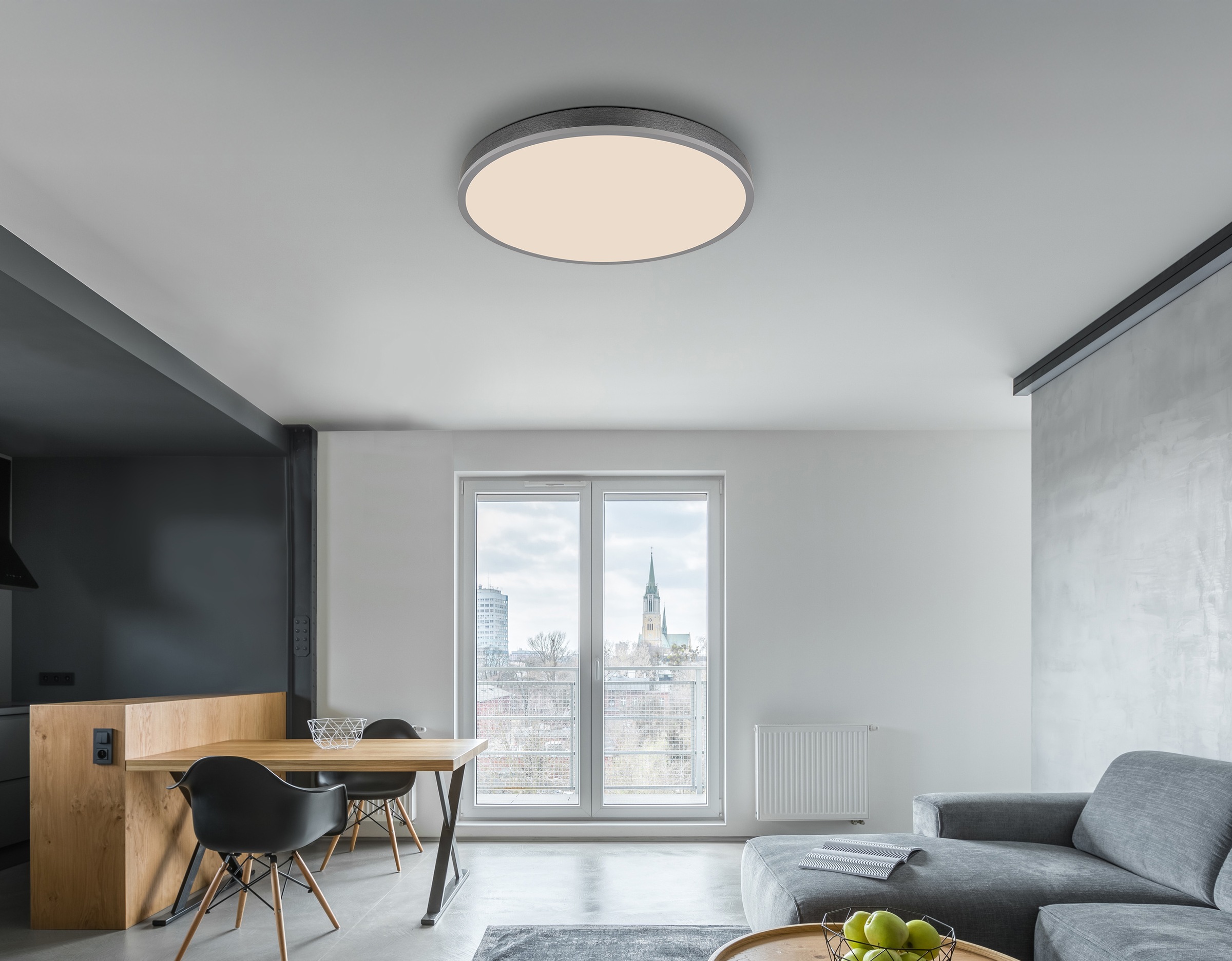 GLOBO LIGHTING Deckenleuchte »DORO« LED-Modul 1 Stk. warmweiß - kaltweiß De günstig online kaufen