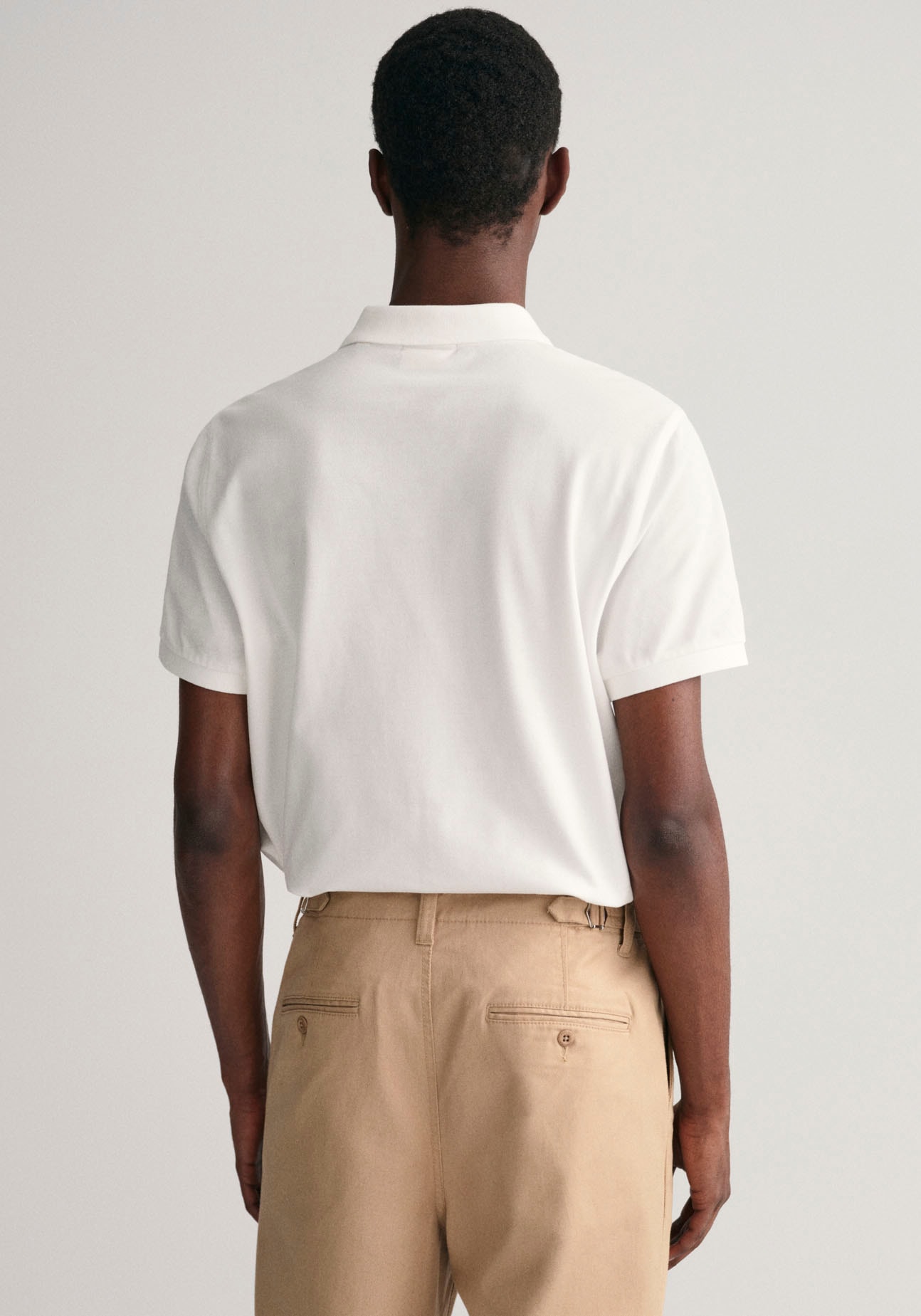 Gant Poloshirt »REG SHIELD SS PIQUE POLO«, mit Logo und Flachstrickkragen 100% Baumwolle Pique