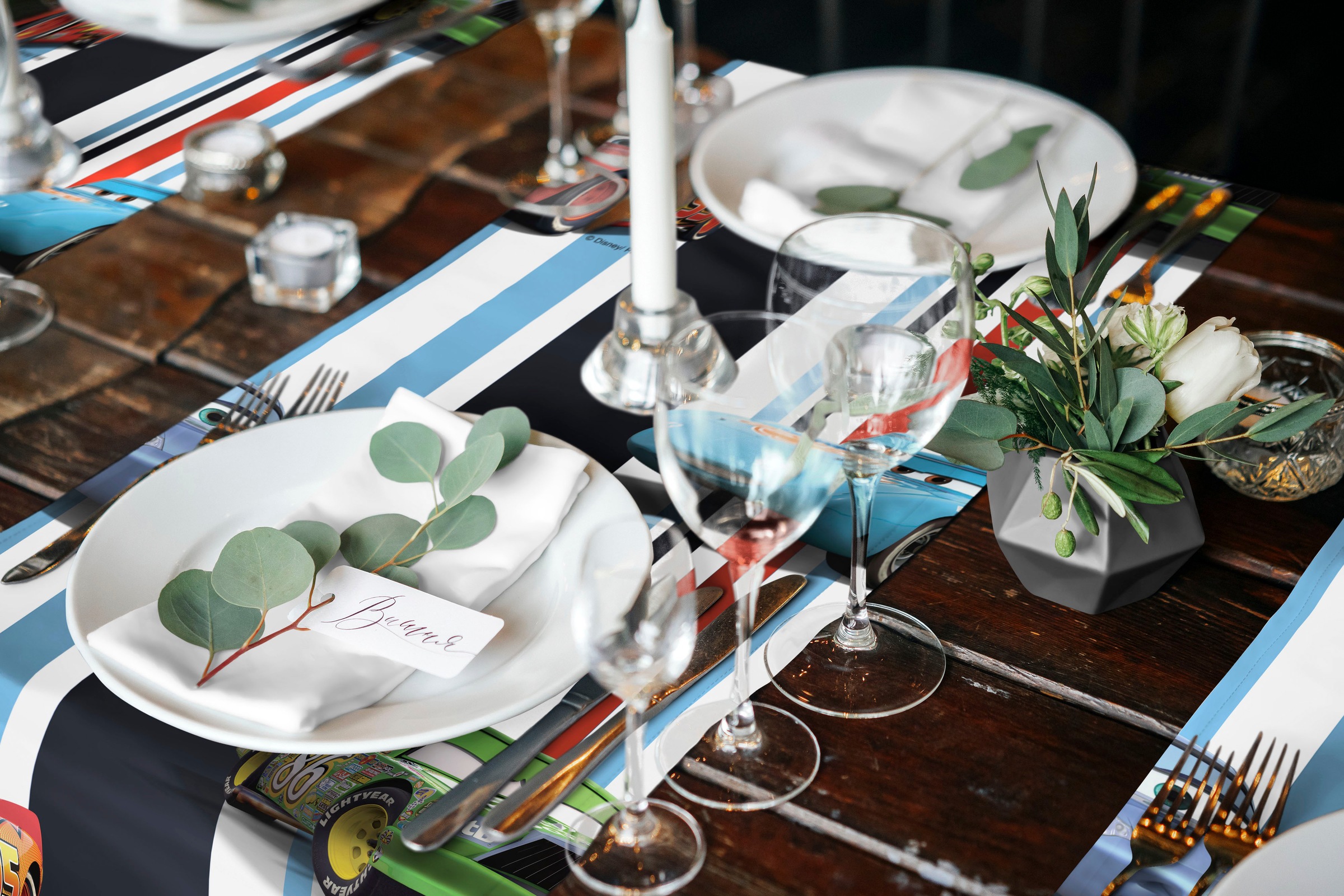 Wirth Tischläufer »Cars Stripes« Walt Disney günstig online kaufen