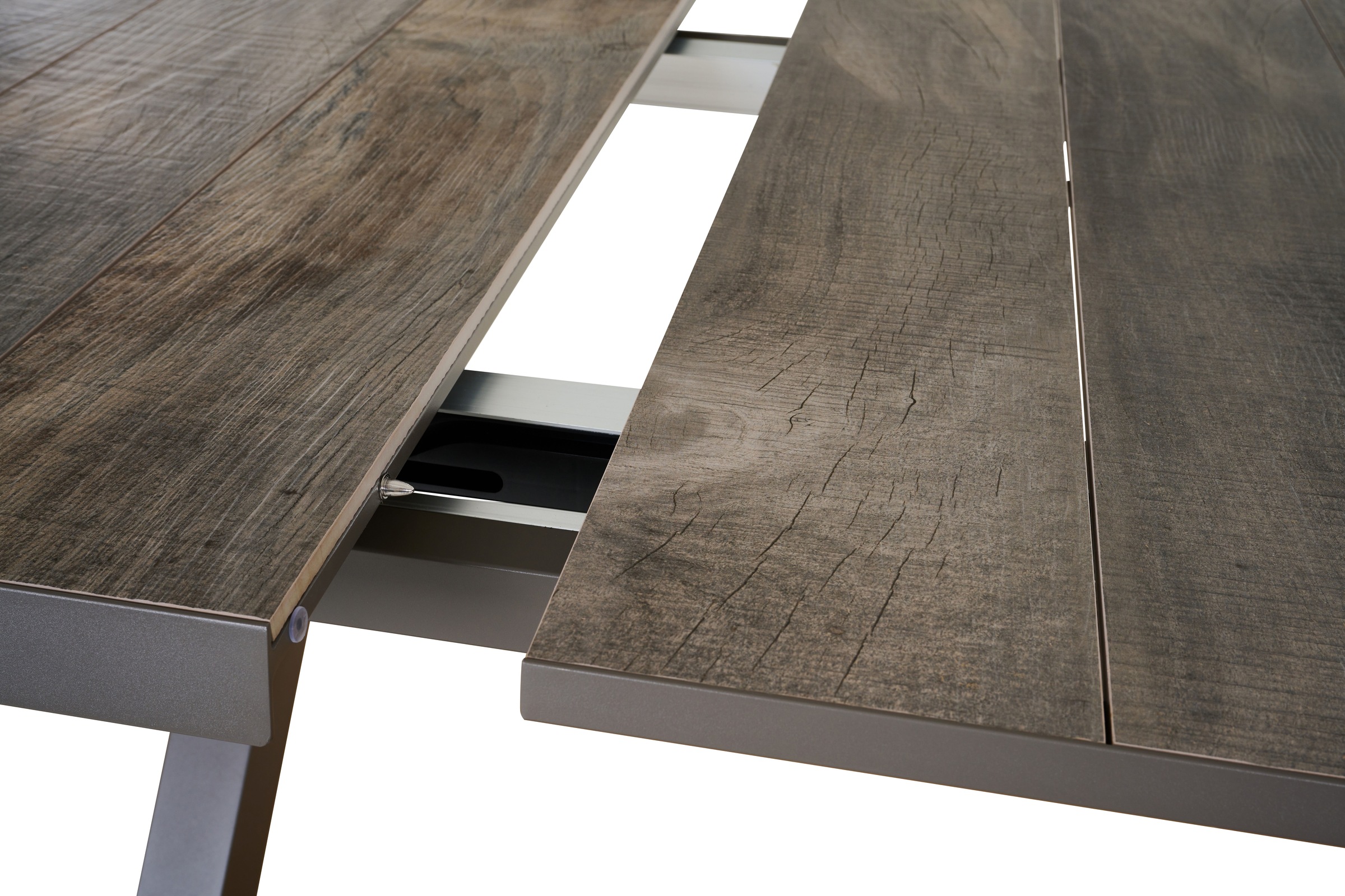 Siena Garden Garten-Essgruppe »»Corido Move« mit Sincro Ausziehtisch« Set, inkl. Kissen und Move-Funktion, 9 Stk. tlg. 4x Sessel, AZ-Tisch: 100x 200-260x 77 cm