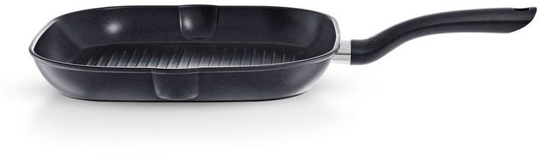 Fissler Grillpfanne »Cenit®«, Aluminium, (1 tlg.), Ø 28 cm, mit ergonomischem Griff, Induktion, Made in Italy