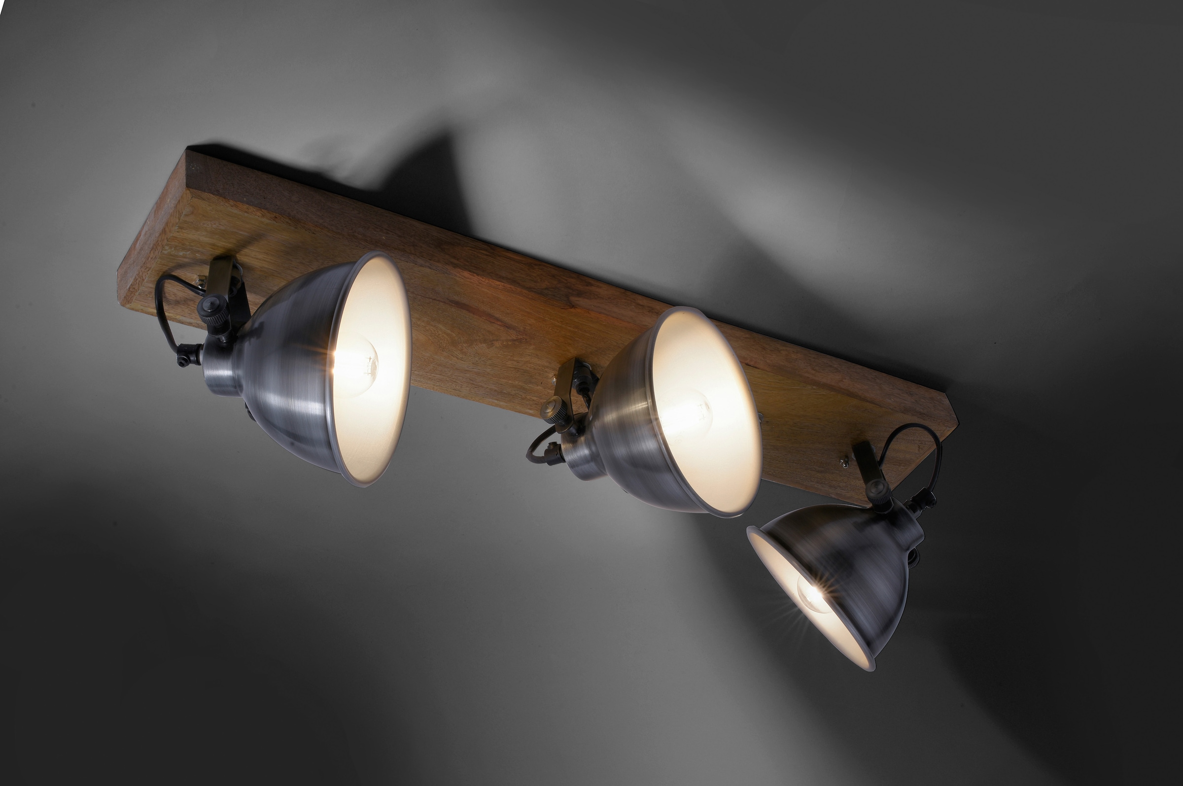 JUST LIGHT Deckenleuchte »SAMIA«, 3 flammig, Leuchtmittel E14 | ohne Leuchtmittel, Deckenlampe