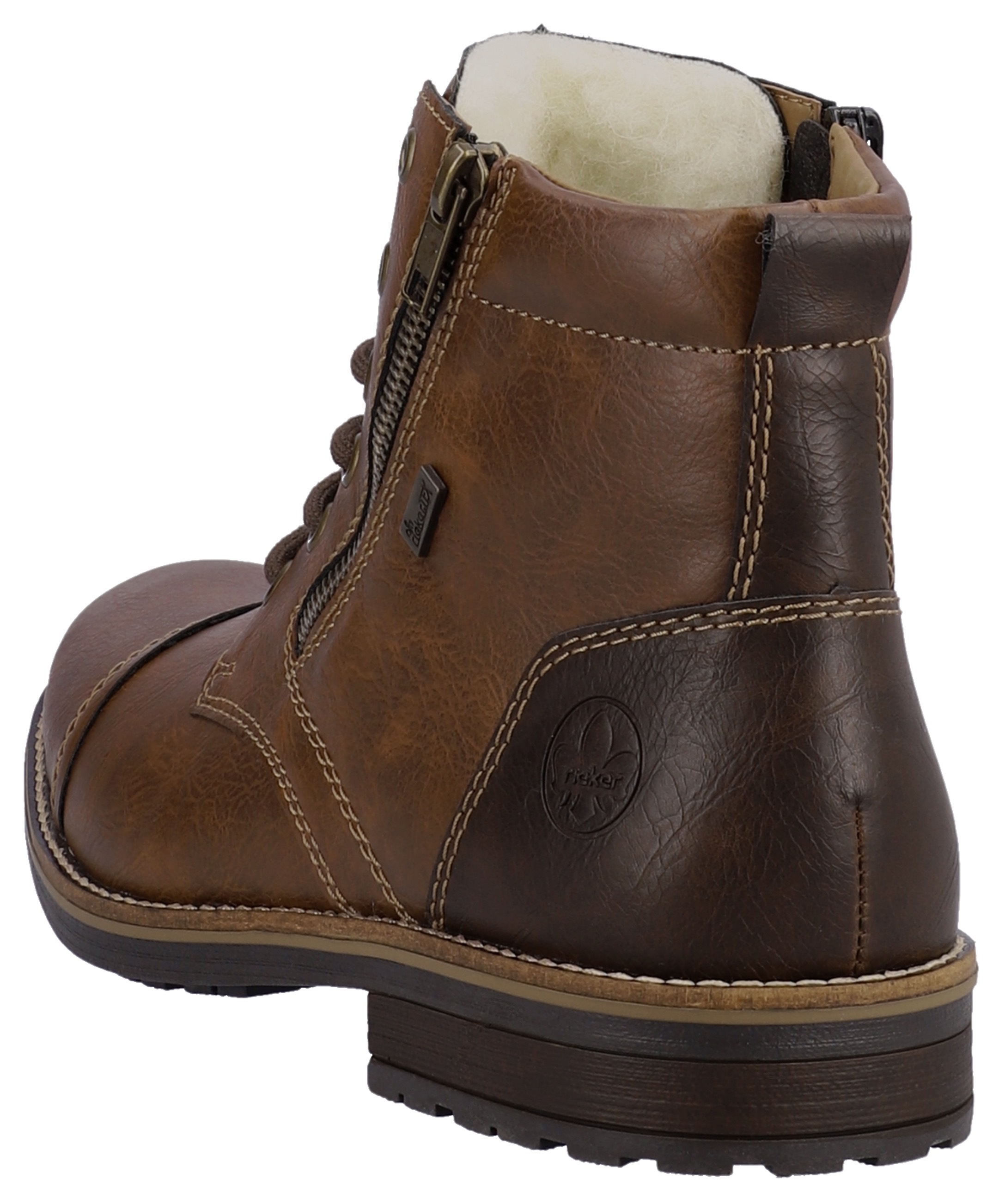 Rieker Winterstiefelette, Schnürboots, Winterboots in schmaler Form