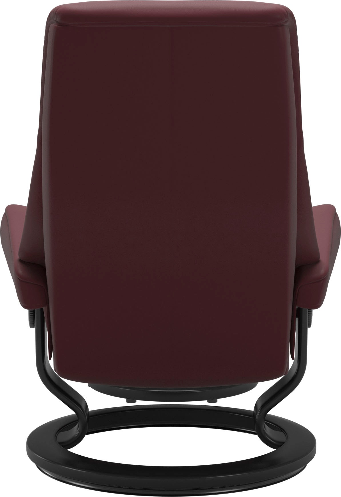 Stressless® Relaxsessel »View«, (Set, Relaxsessel mit Hocker), mit Classic Base, Größe S,Gestell Schwarz