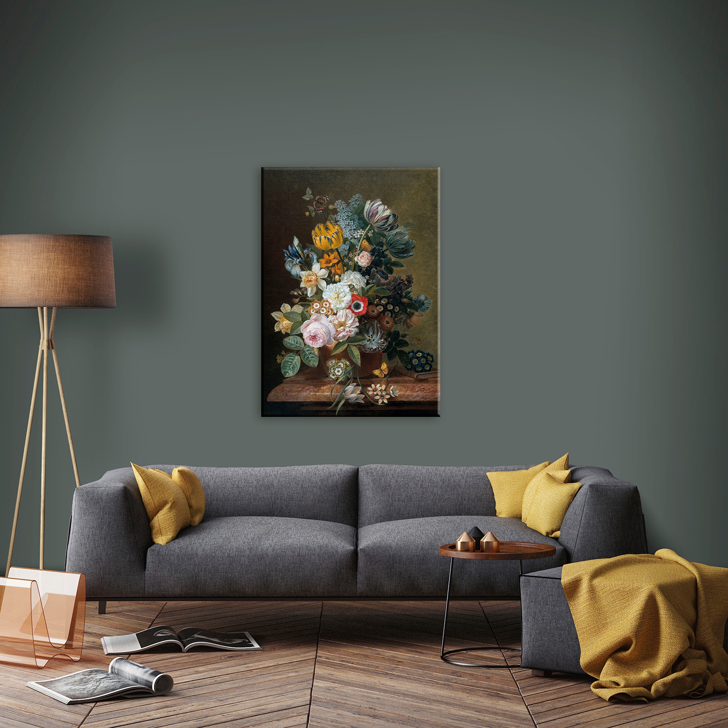 Art for the home Leinwandbild »Stillleben Blumen«, Blumen, Stillleben Blumen, 70x100cm