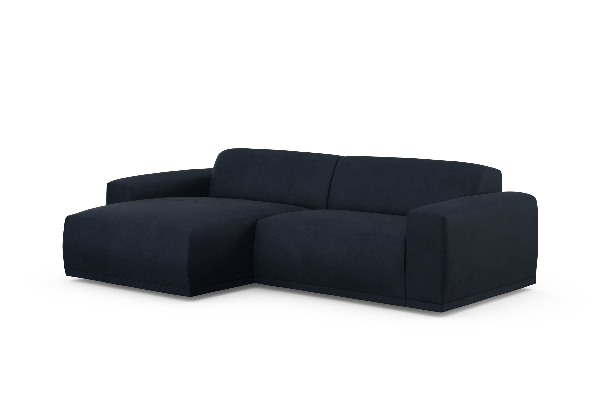 TRENDMANUFAKTUR Ecksofa »Braga, mit hochwertigem Kaltschaum, L-Form, in Cord erhältlich«, (2 St.), modernes Sofa, Couch mit hohem Sitzkomfort, 255/72/160 cm (B/H/T)