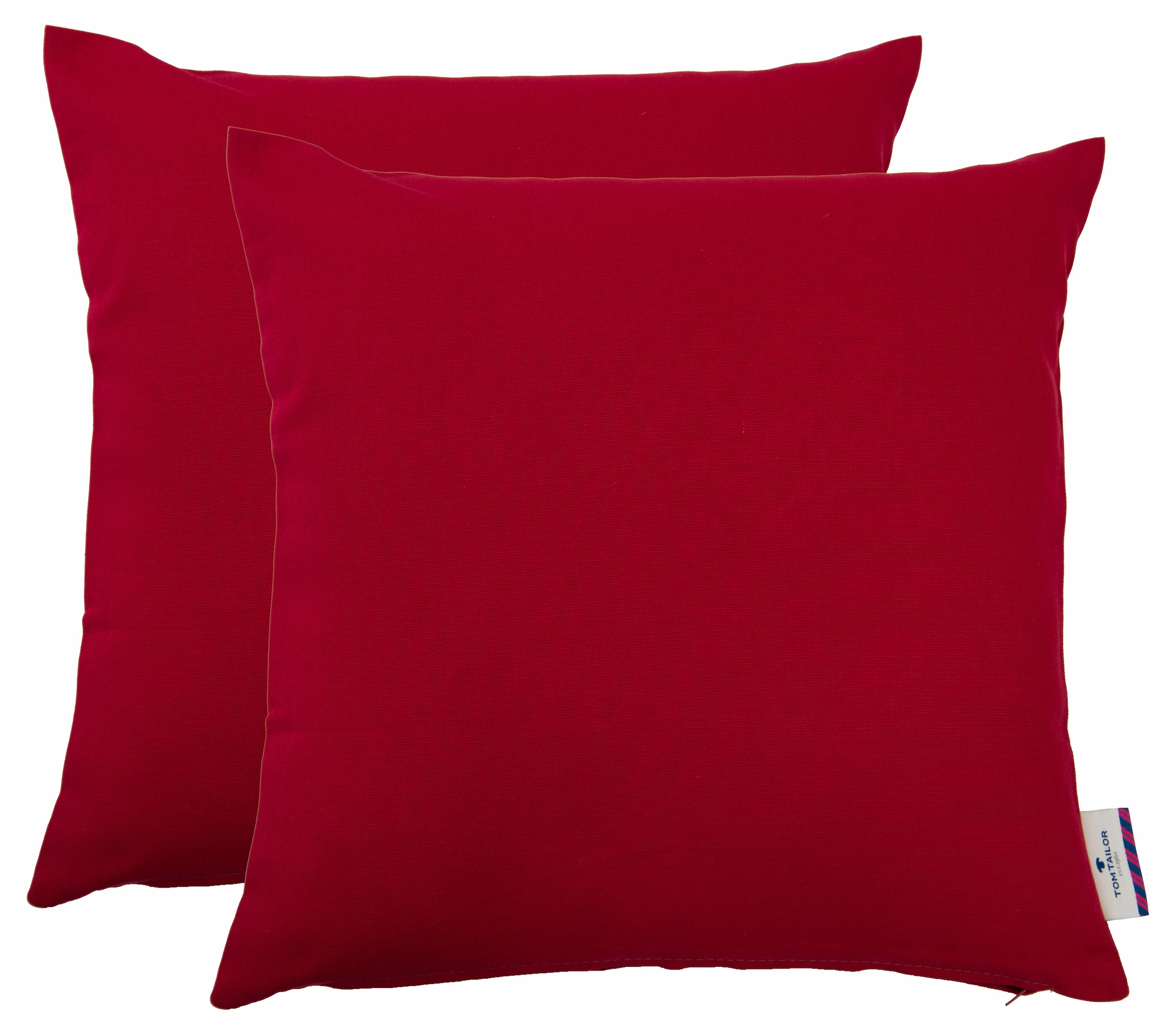TOM TAILOR HOME Dekokissen »Dove«, unifarben, Kissenhüllen ohne Füllung, 2e günstig online kaufen