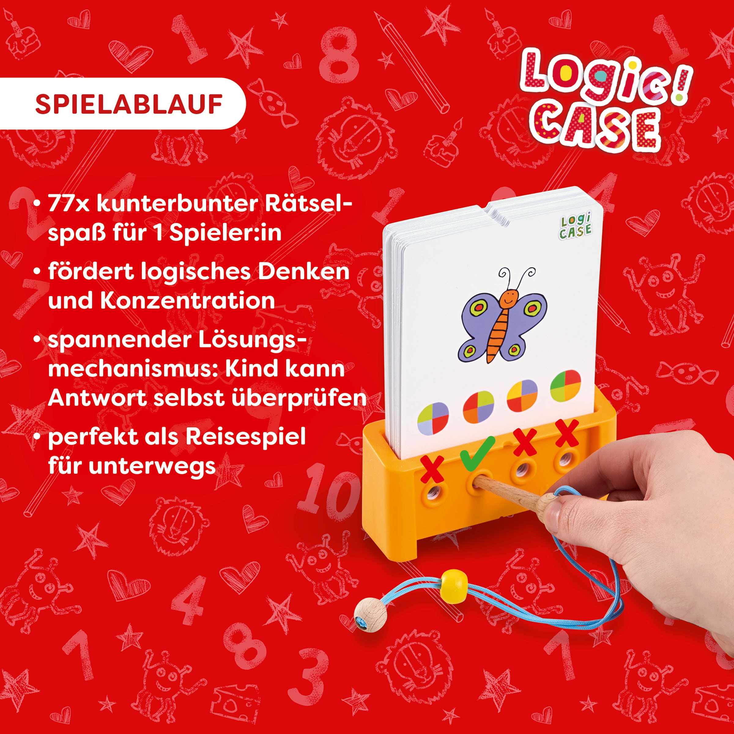 Haba Spiel »LogicCASE Starter Set 7+, Solo Challenge«