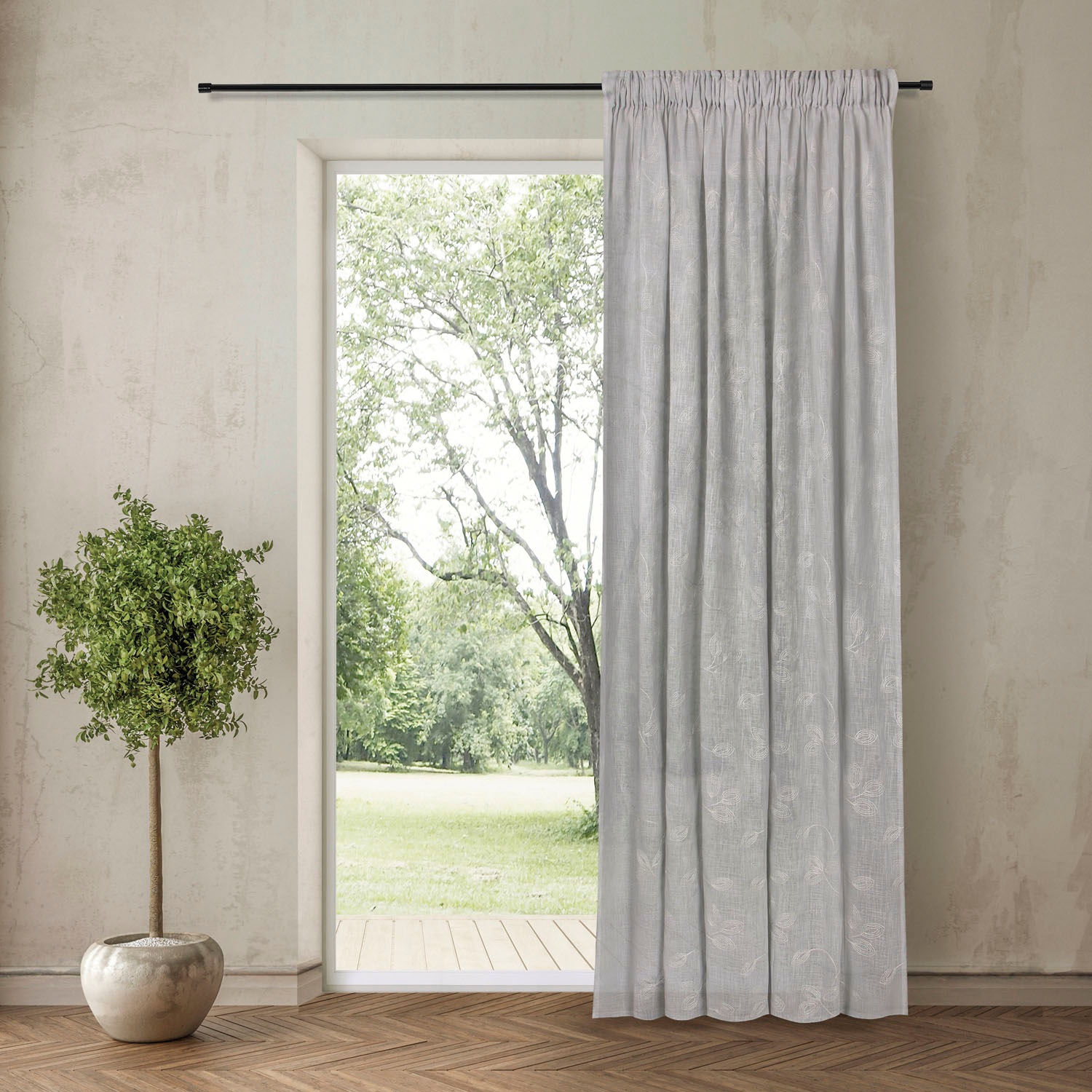 Feel of Nature Gardine »Ove«, (1 St.), HxB: 245x140 günstig online kaufen