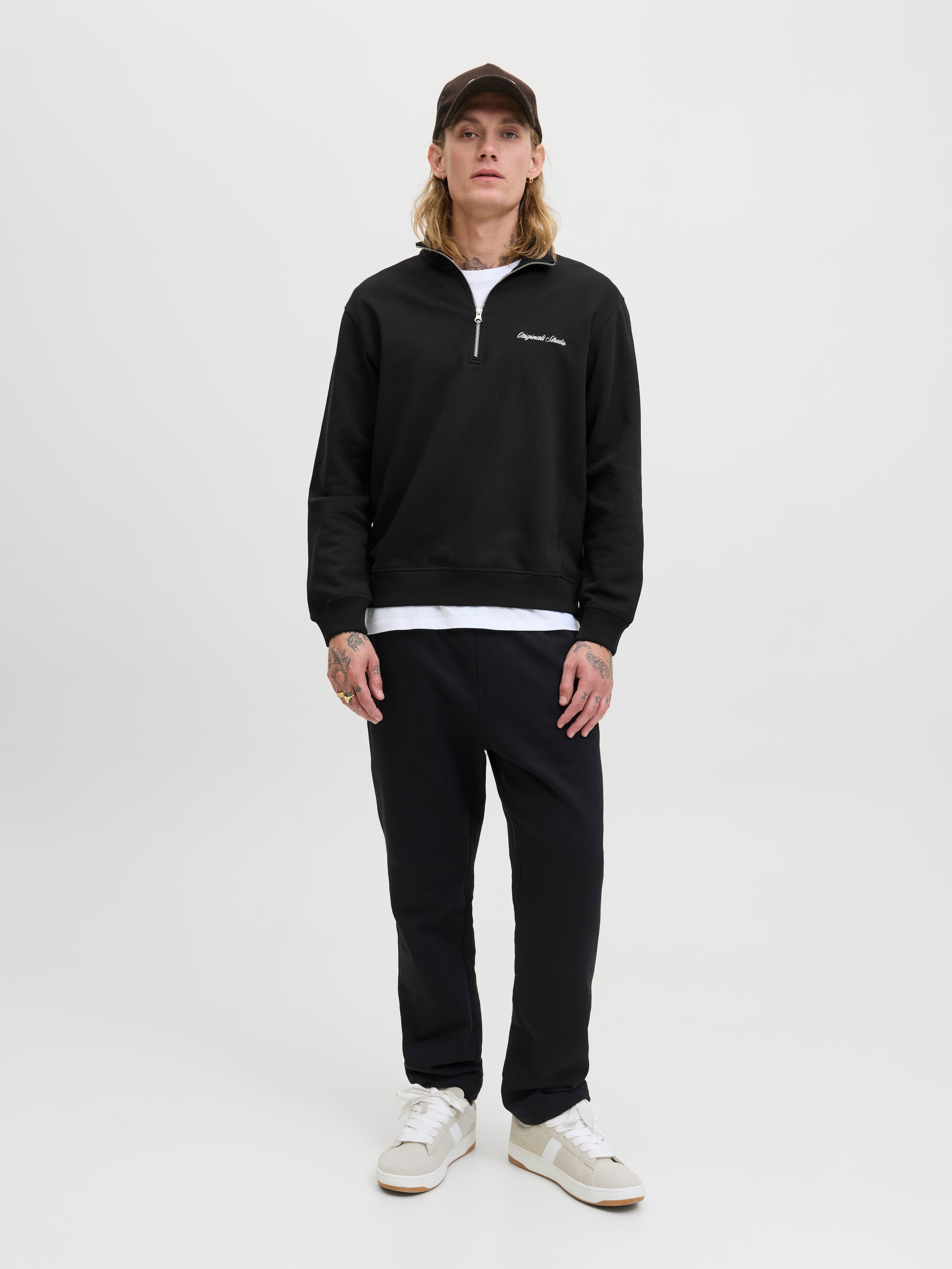 Jack & Jones Sweatshirt »JORNORREBRO EMB SWEAT HIGH NECK SN«