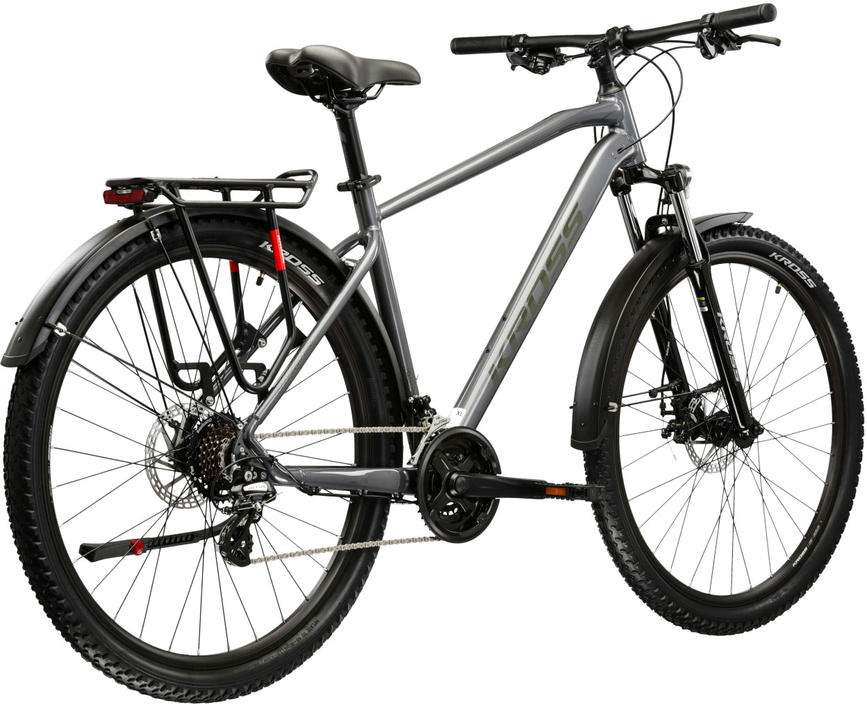 Kross Mountainbike »Hexagon 2.0 EQ«, 21 Gang, Shimano, ALTUS M310 Schaltwerk, Kettenschaltung