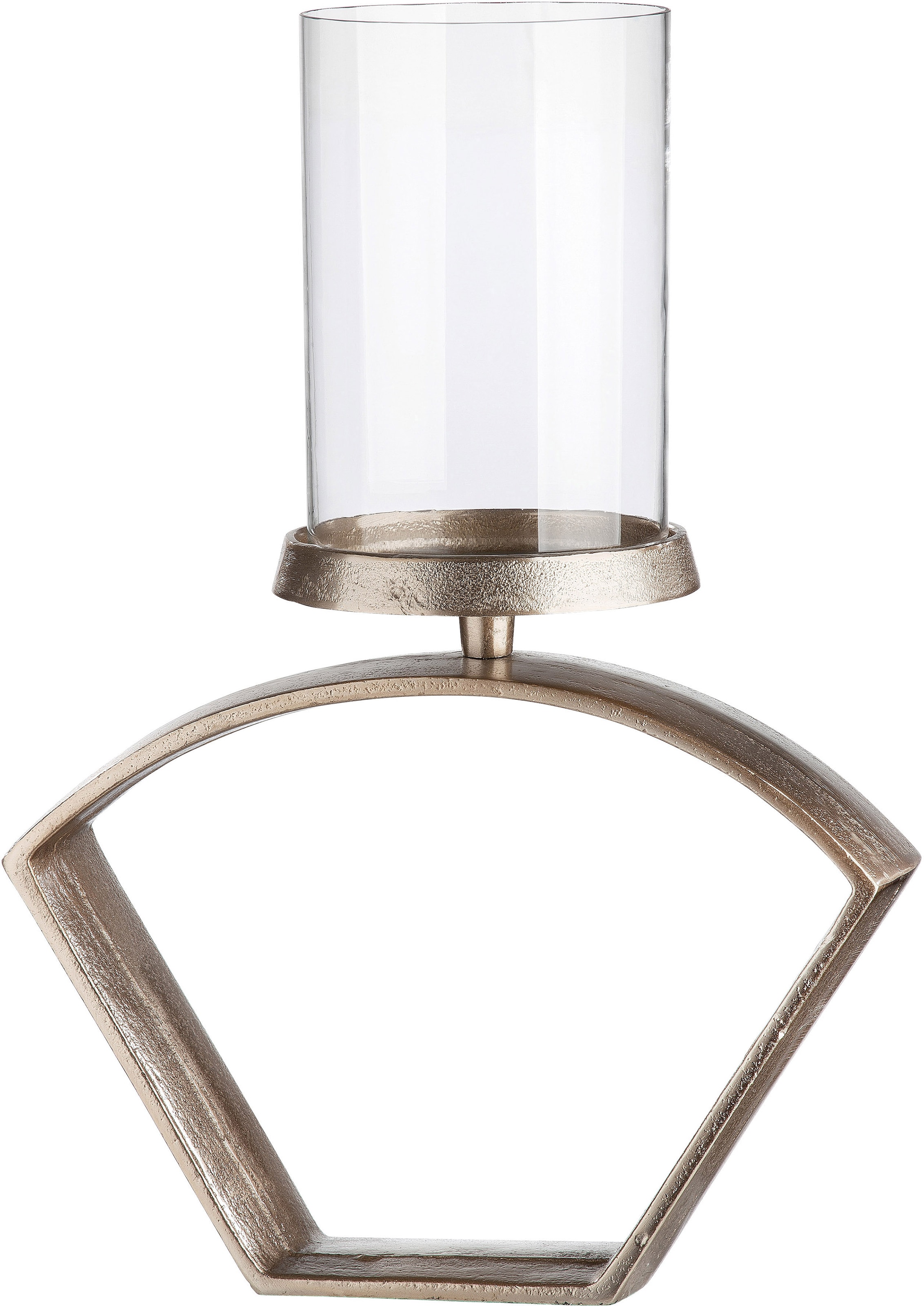 Casablanca by Gilde Windlicht "Nostro, Weihnachtsdeko" aus Aluminium mit Gl günstig online kaufen