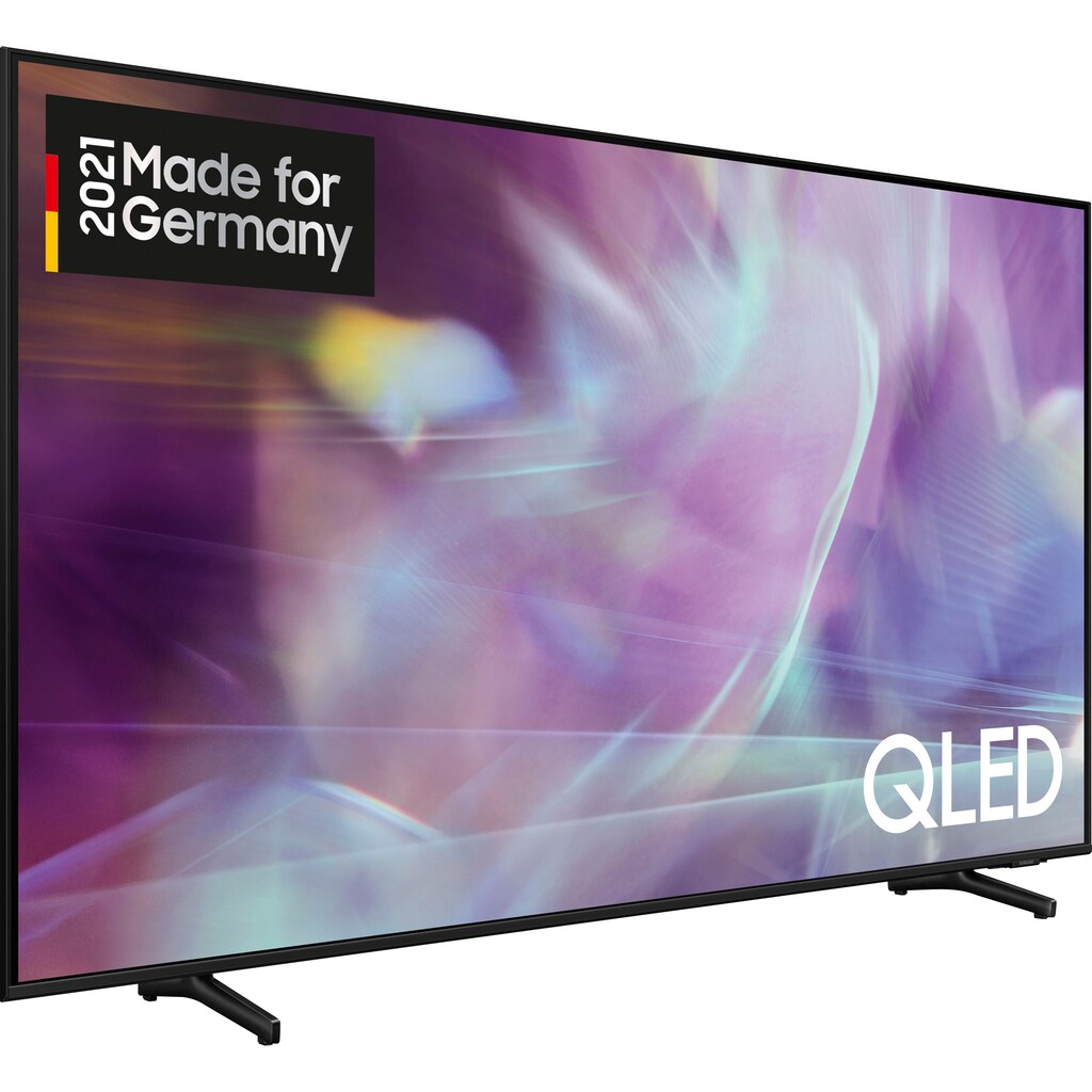 Samsung QLED-Fernseher »GQ65Q60AAU«, 163 cm/65 Zoll, 4K Ultra HD, Smart-TV, Quantum HDR-Quantum Prozessor 4K Lite-100% Farbvolumen-Contrast Enhancer