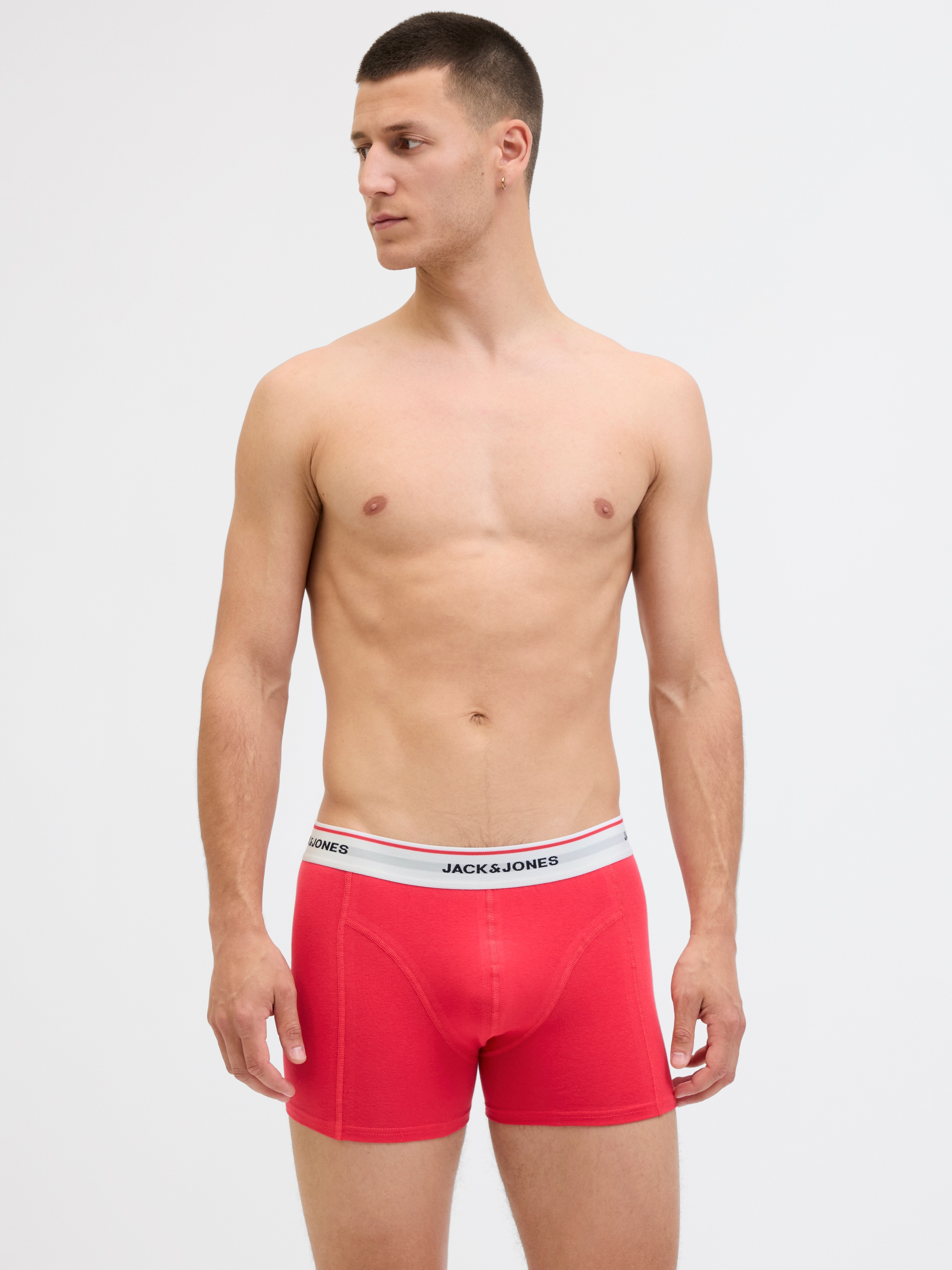 Jack & Jones Trunk »JACKAYDEN SOLID TRUNKS 3 PACK SN«, (Packung, 3 St.)