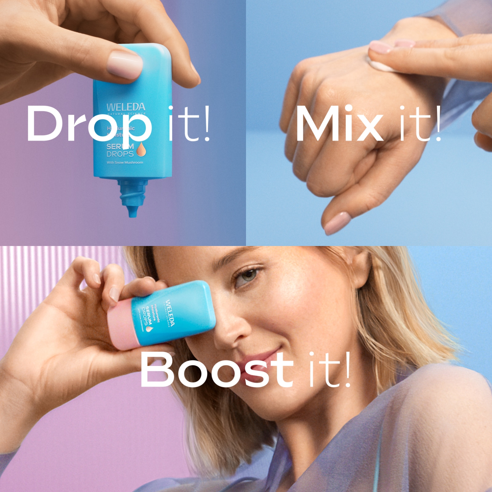 WELEDA Gesichtsserum »Hyaluronic Moisture Serum Drops«