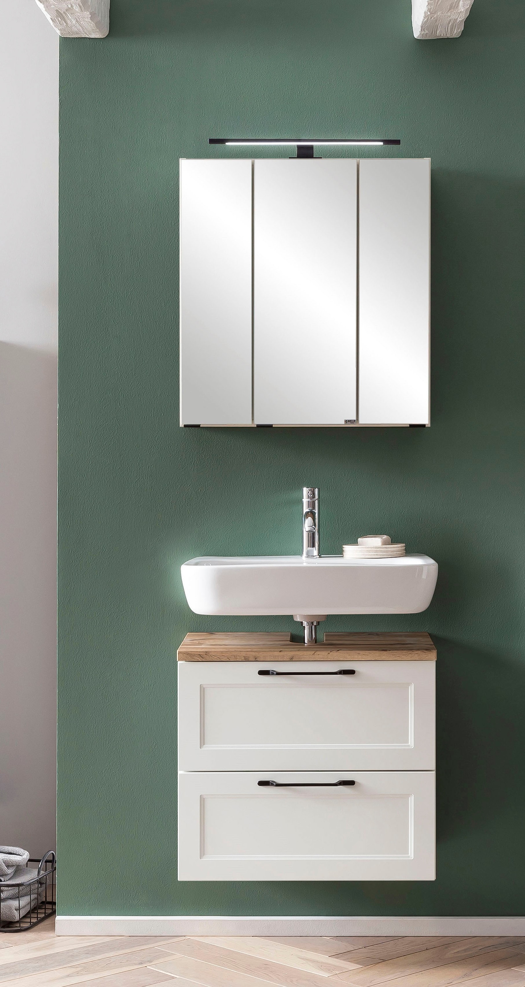 welltime Badmöbel-Set »Lana« Komplett-Set, 2 Stk. tlg. günstig online kaufen