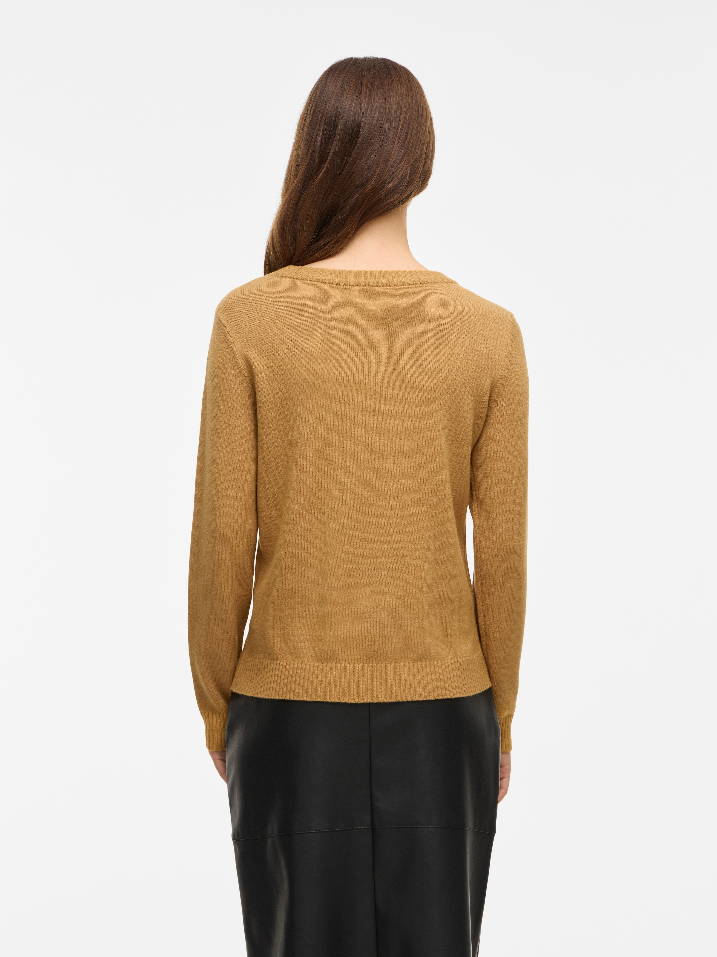 Vila Rundhalspullover »VIRIL O-NECK L/S KNIT TOP - NOOS«
