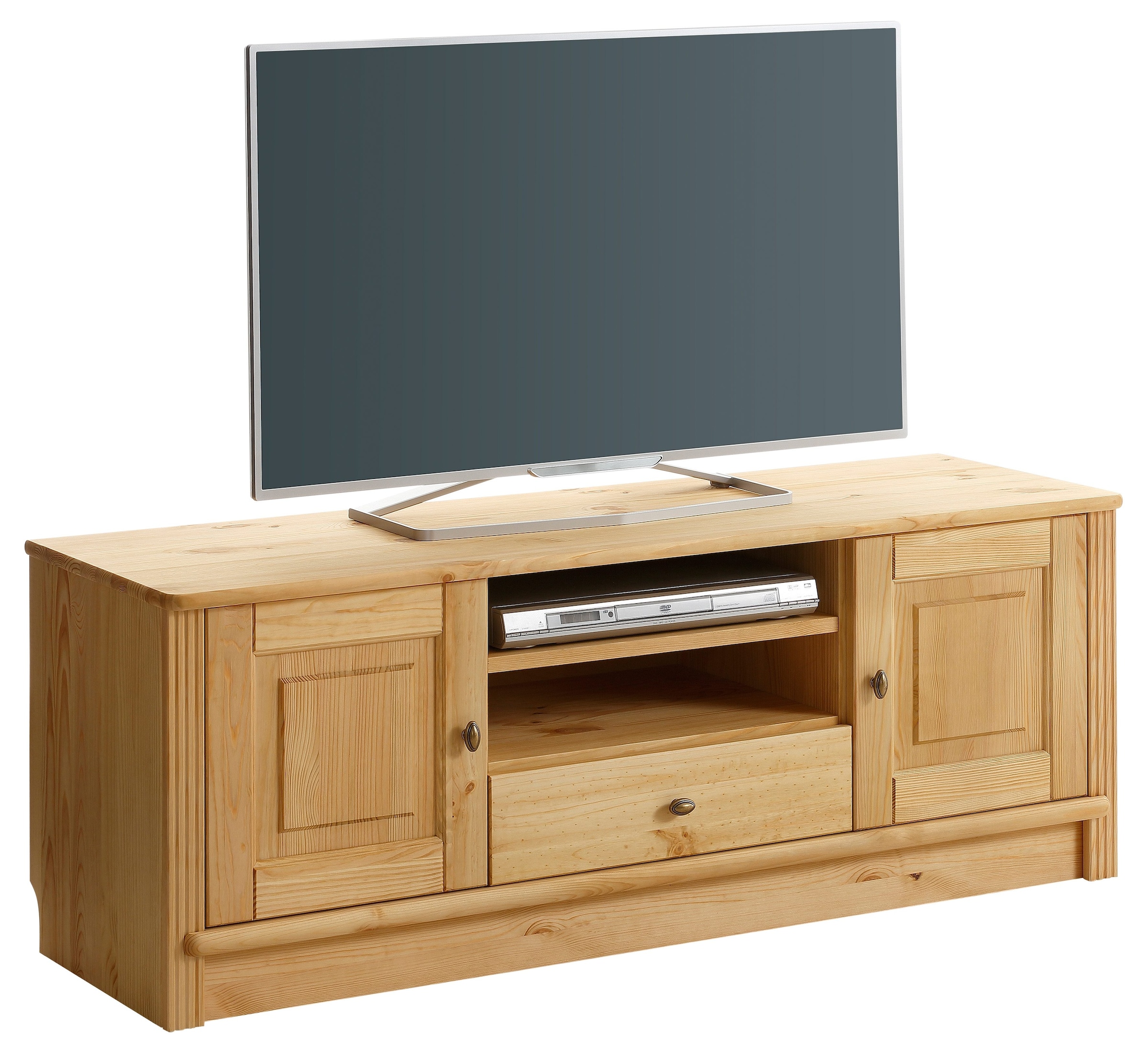 Home affaire TV-Board "Soeren", aus massiver Kiefer, Breite 131 cm, stilvol günstig online kaufen