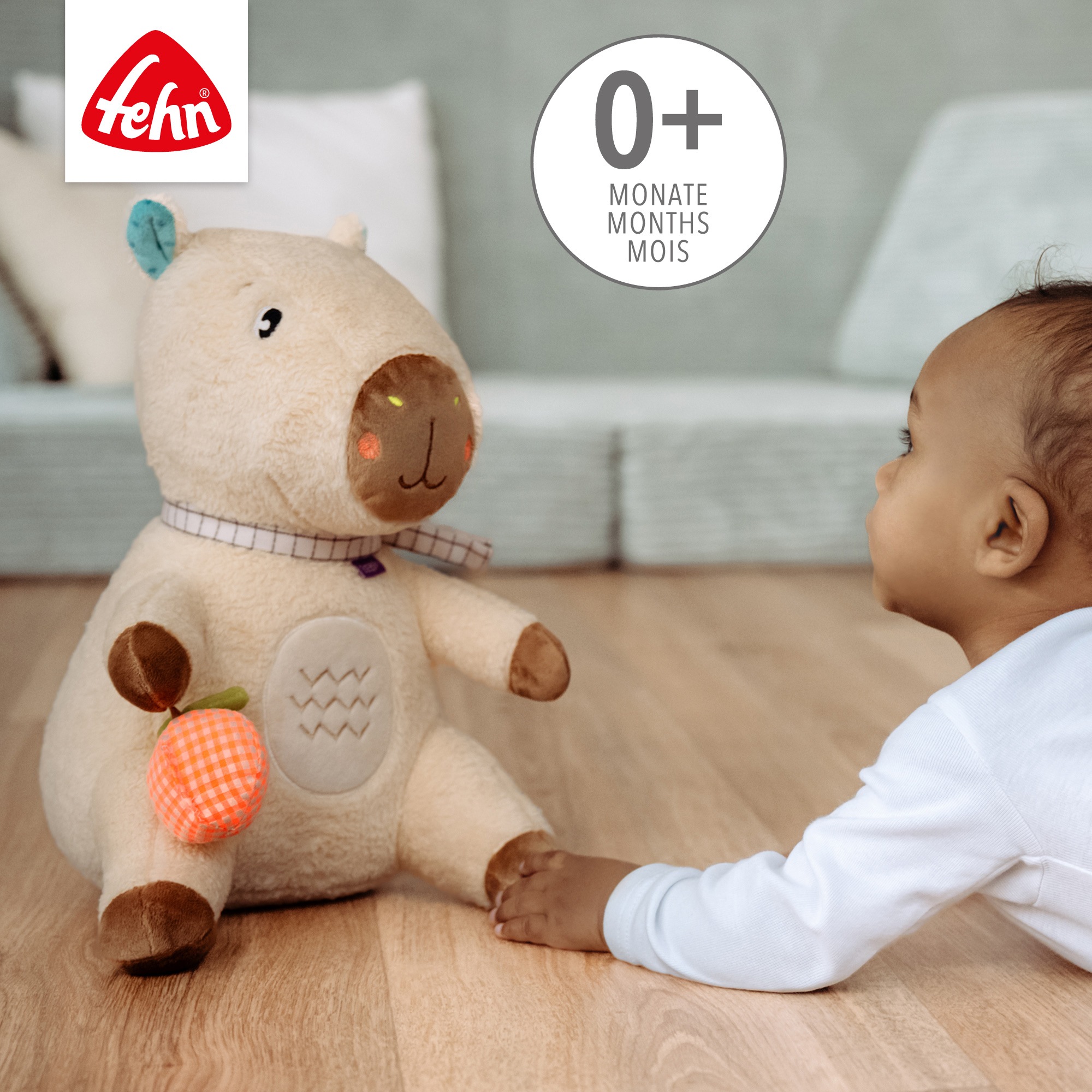 Fehn Kuscheltier »Capybara Clara, Capybara XL«