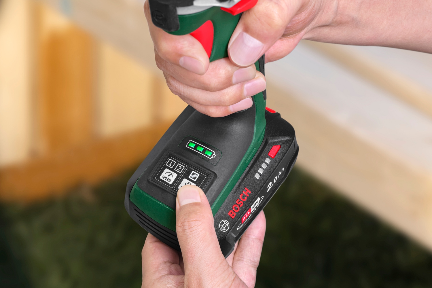 Bosch Home & Garden Akku-Drehschlagschrauber »UniversalImpactDrive 18V-210 solo« ohne Akku und Ladegerät