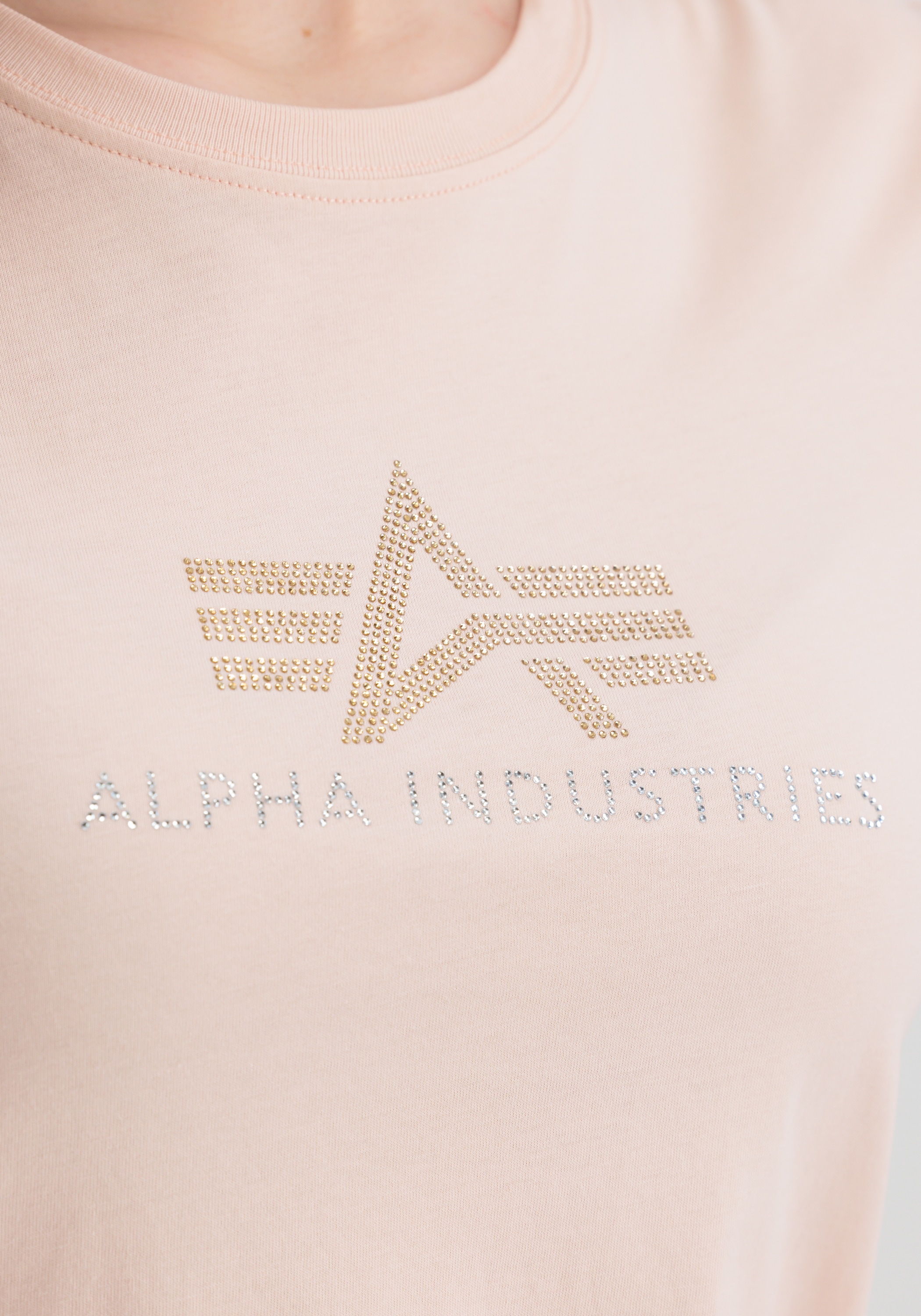 Alpha Industries T-Shirt »Alpha Industries Women - T-Shirts Crystal T Women«