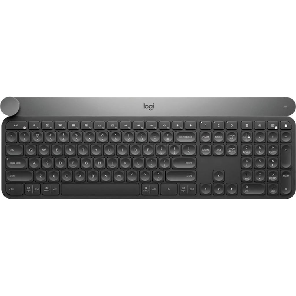 Logitech PC-Tastatur »Craft Advanced Keyboard«, (Ziffernblock), Nummernblock
