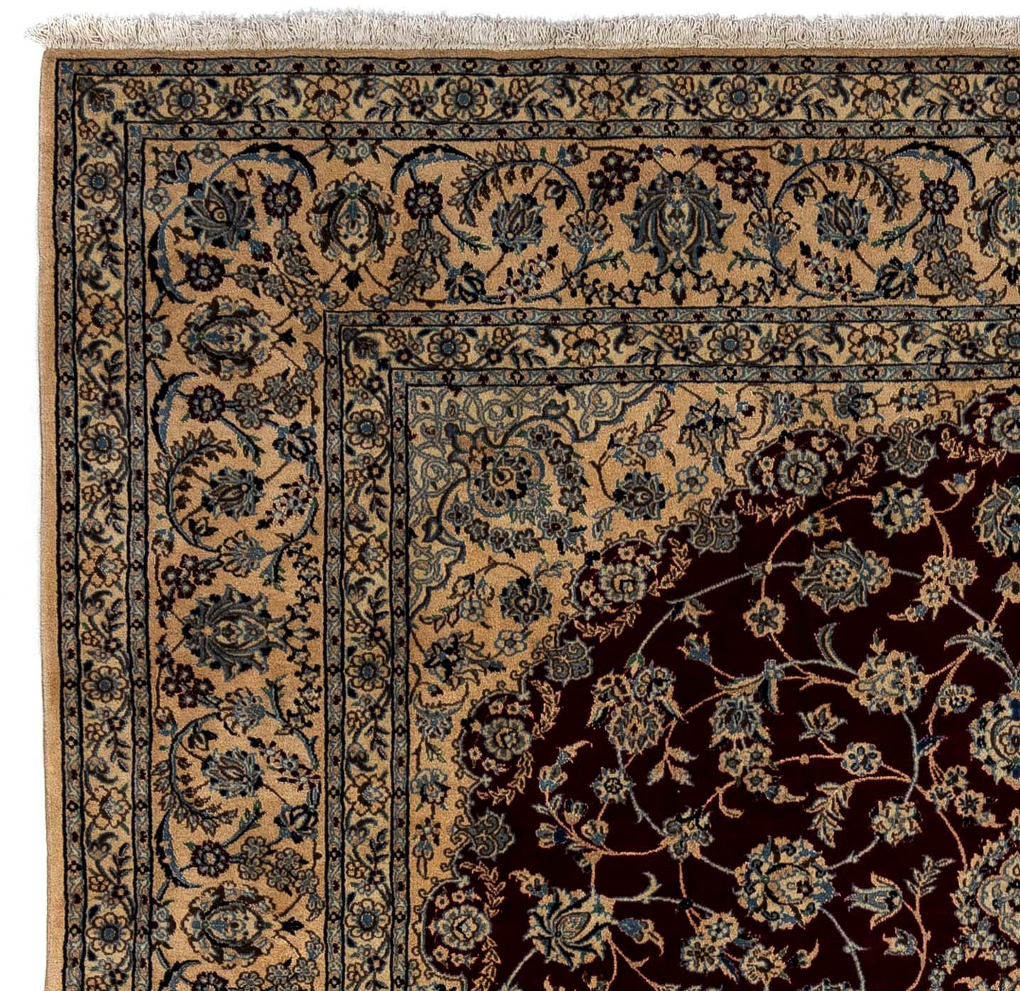 3. Bild von morgenland Wollteppich »Nain 9la Medaillon Nero 345 x 248 cm«, rechteckig
