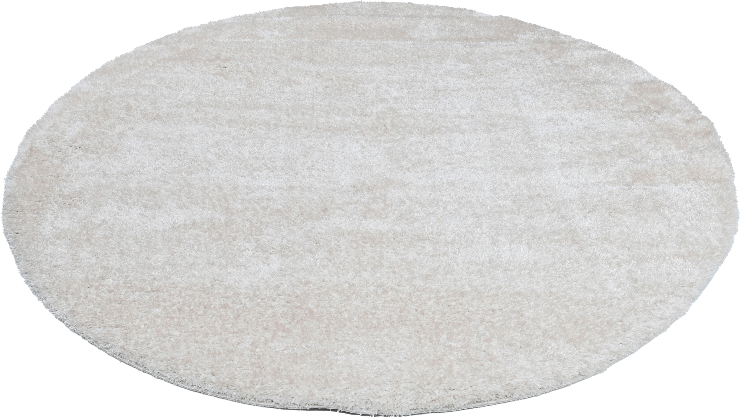 my home Hochflor-Teppich »Malin«, rund, 43 mm Höhe, Uni-Farben, leicht glänzend, besonders flauschig durch Mikrofaser