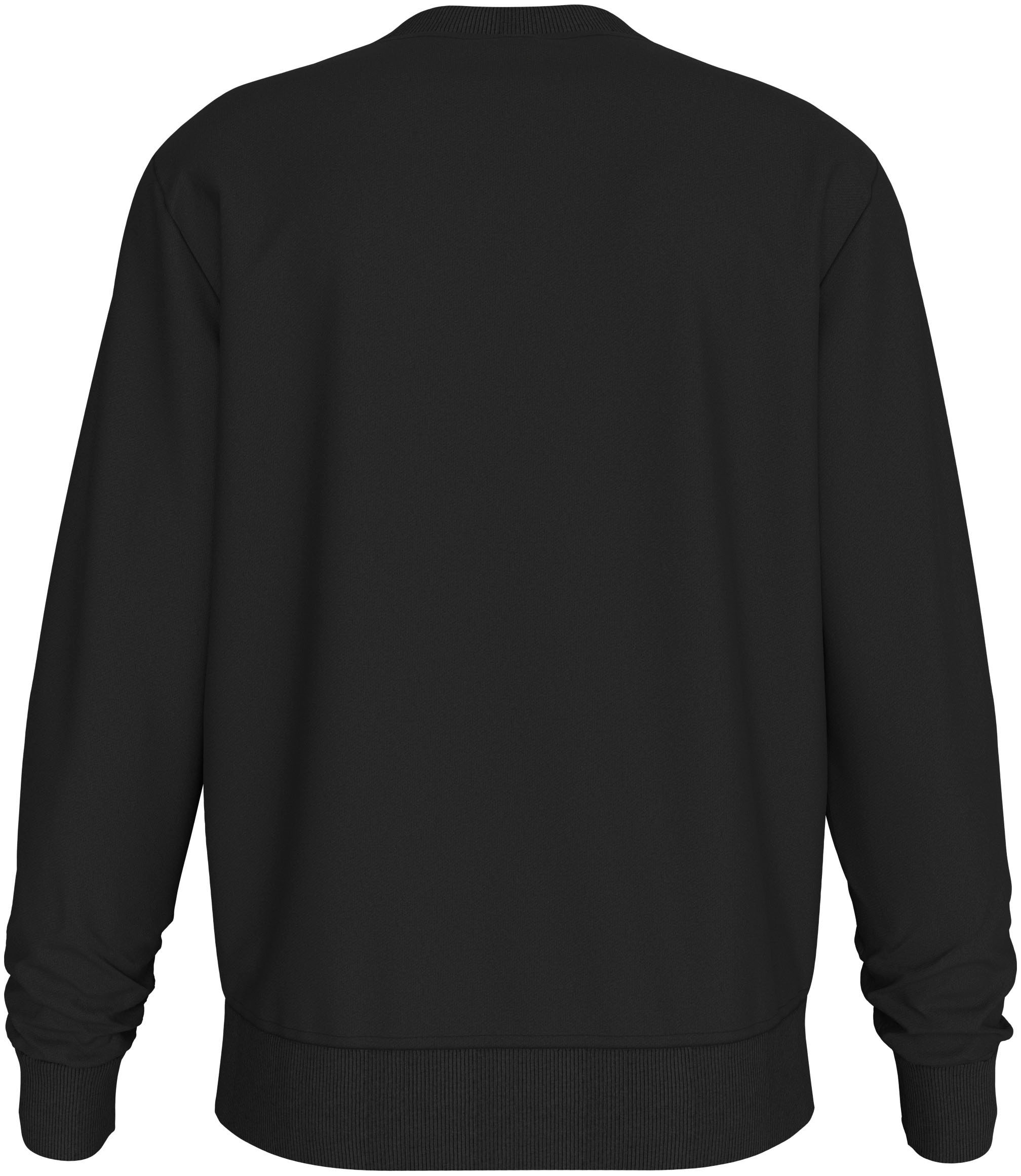 Calvin Klein Jeans Sweatshirt »OUTLINE MONOLOGO CREW NECK«, mit Markenlabel