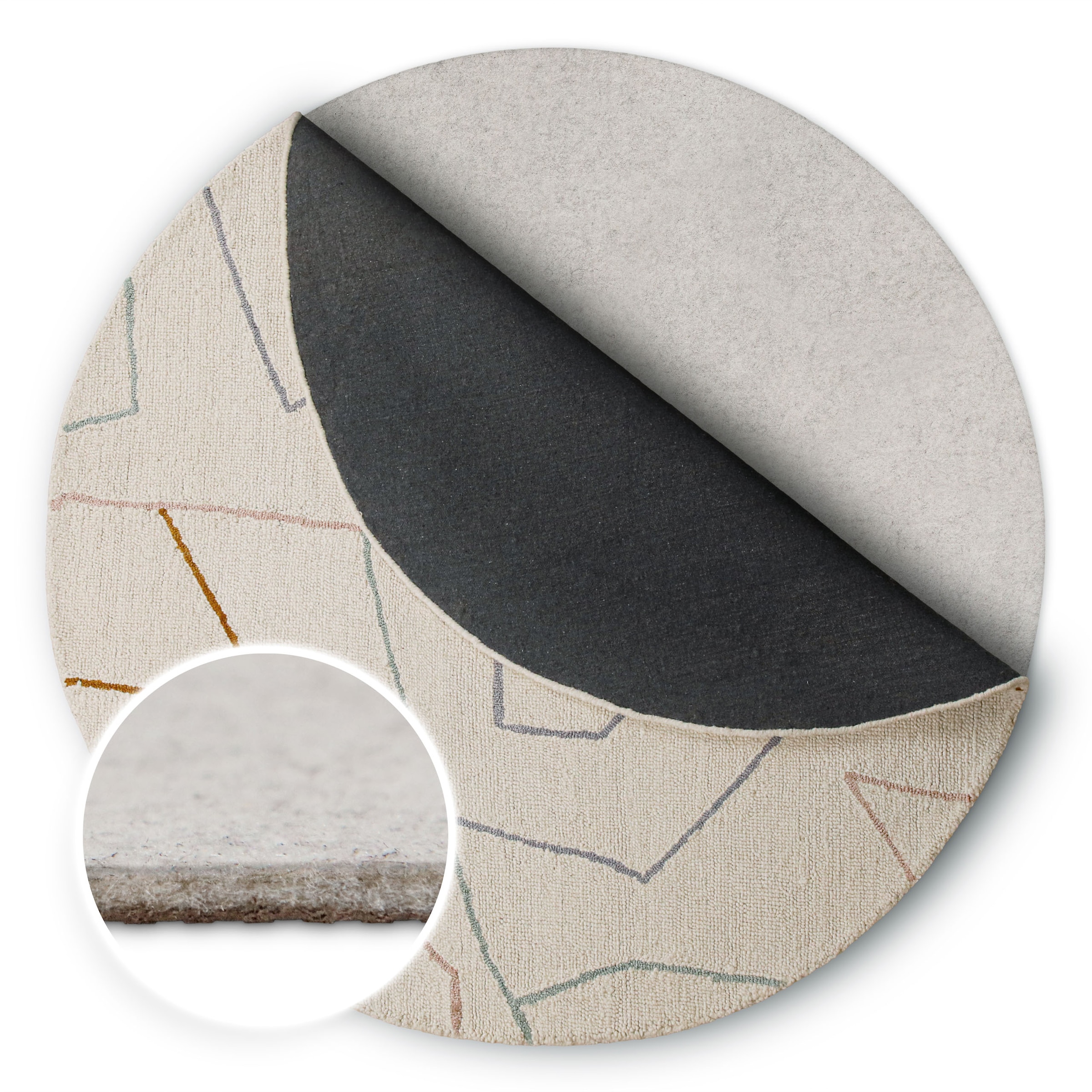 Wecon home Antirutsch Teppichunterlage »RugPad Premium« Teppichunterlage, A günstig online kaufen