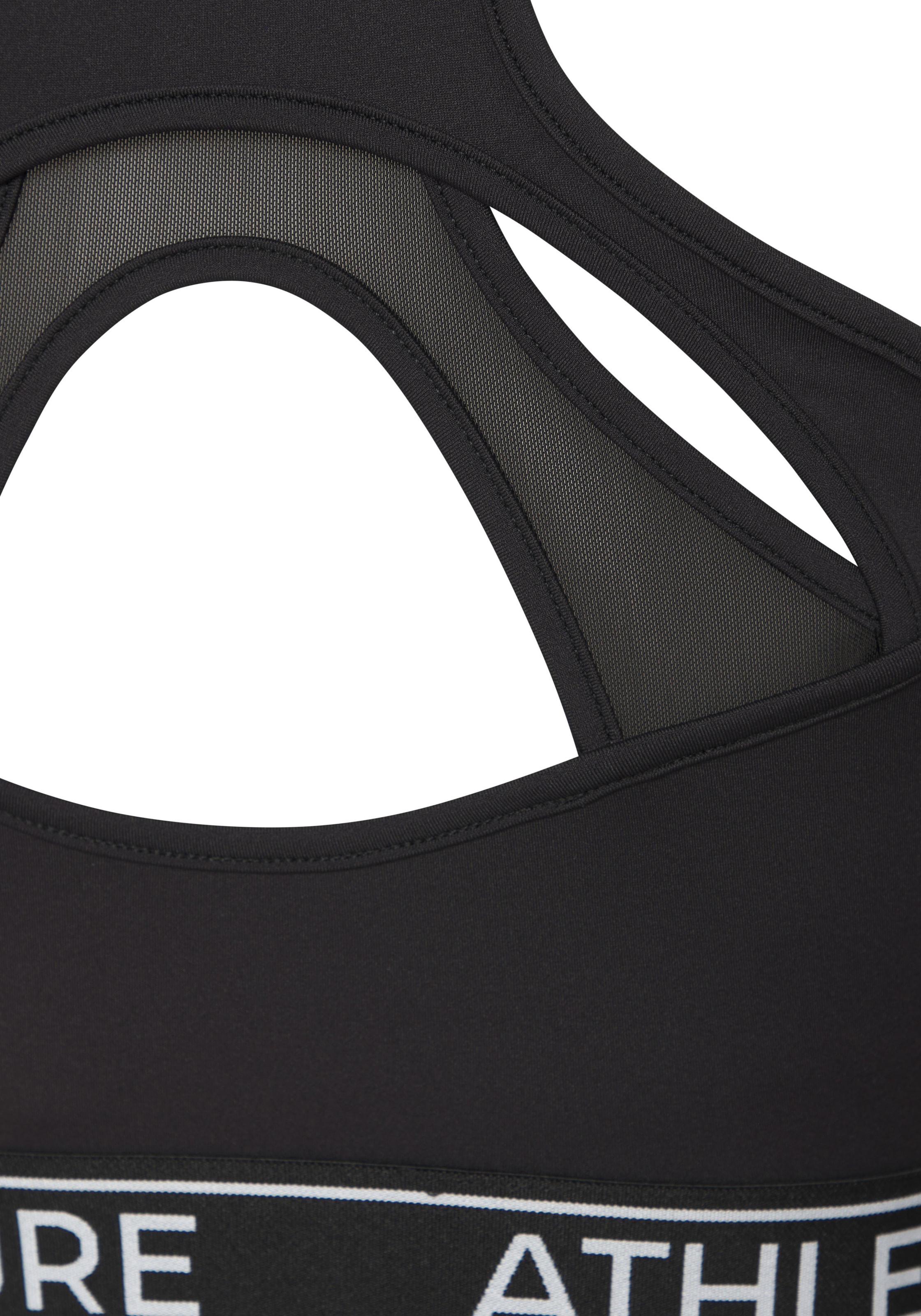 LASCANA ACTIVE Crop-Top mit modischem Rücken und Mesh-Einsatz
