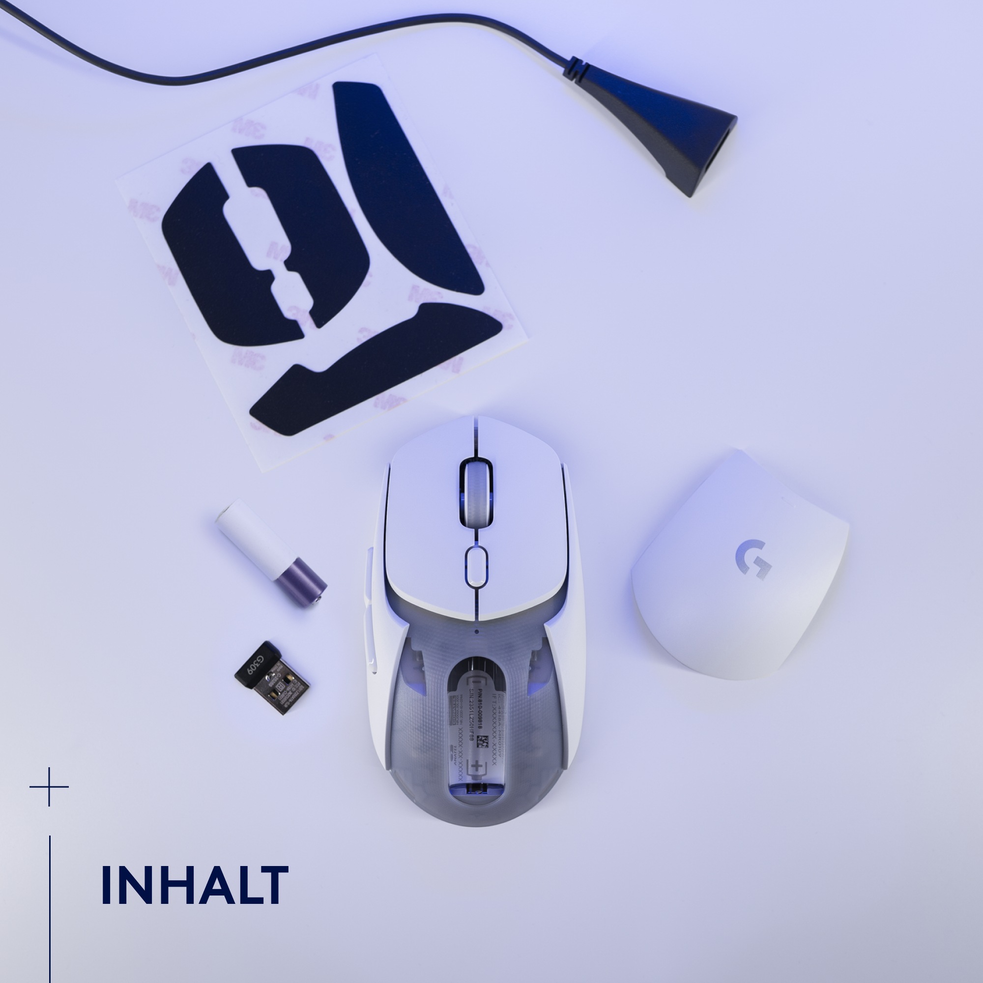 Logitech Gaming-Maus »G309 LIGHTSPEED - WHITE -EER2«, Bluetooth