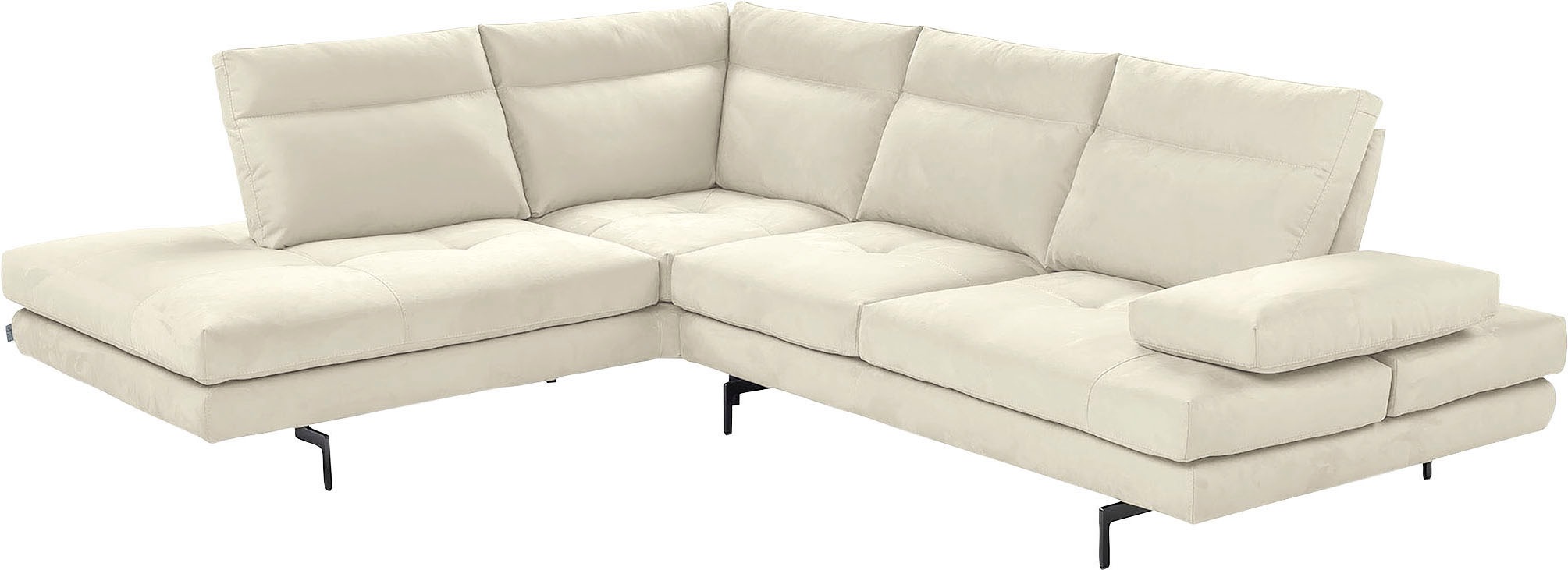 CALIA ITALIA Ecksofa »Toby Wing, L-Form, Designsofa mit sensationellem Sitz günstig online kaufen