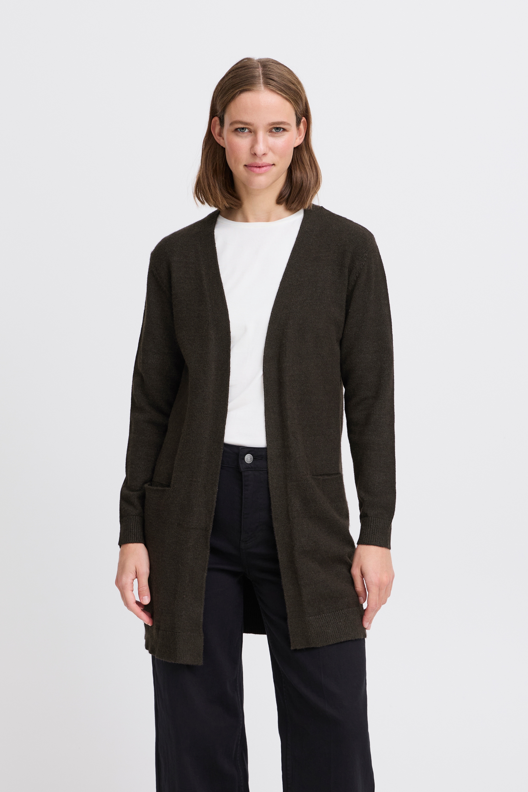 b.young Strickjacke »Langarm BYNONINA«