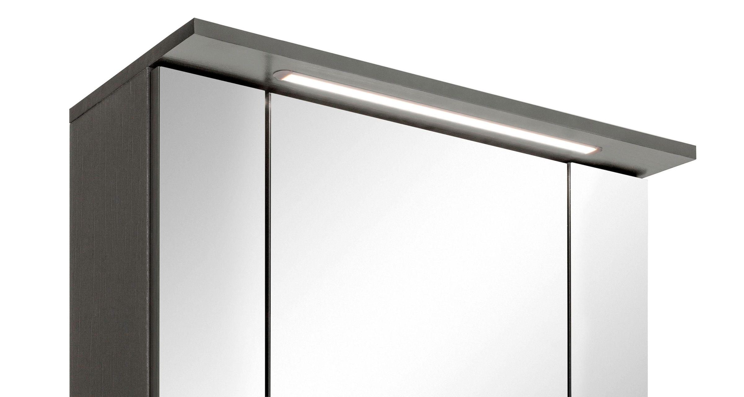 cm, mit »Lucca«, MÖBEL Breite St.), LED- 60 Badmöbel-Set Spiegelschrank (2 HELD auf bestellen Raten