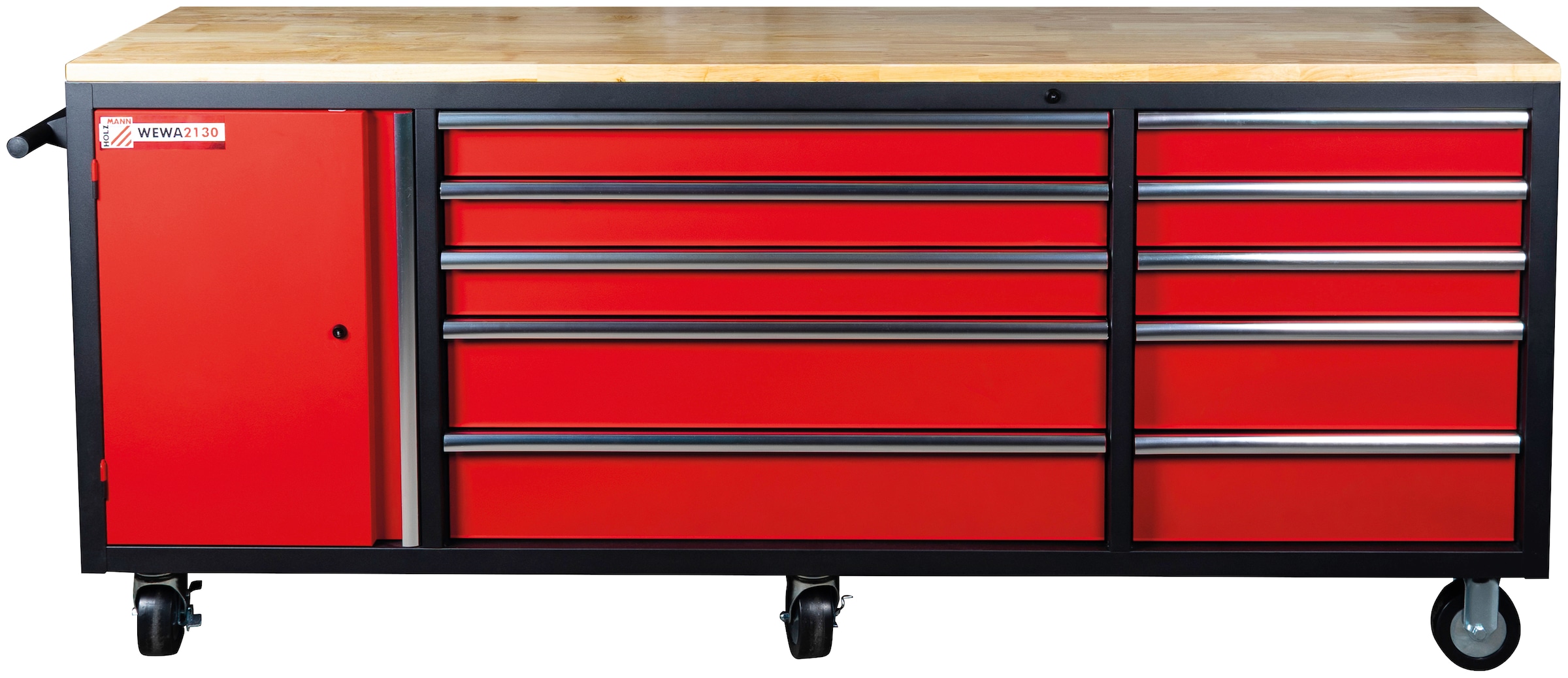 Holzmann Werkstattwagen »WEWA2130«, BxTxH: 221x49x143,8 cm