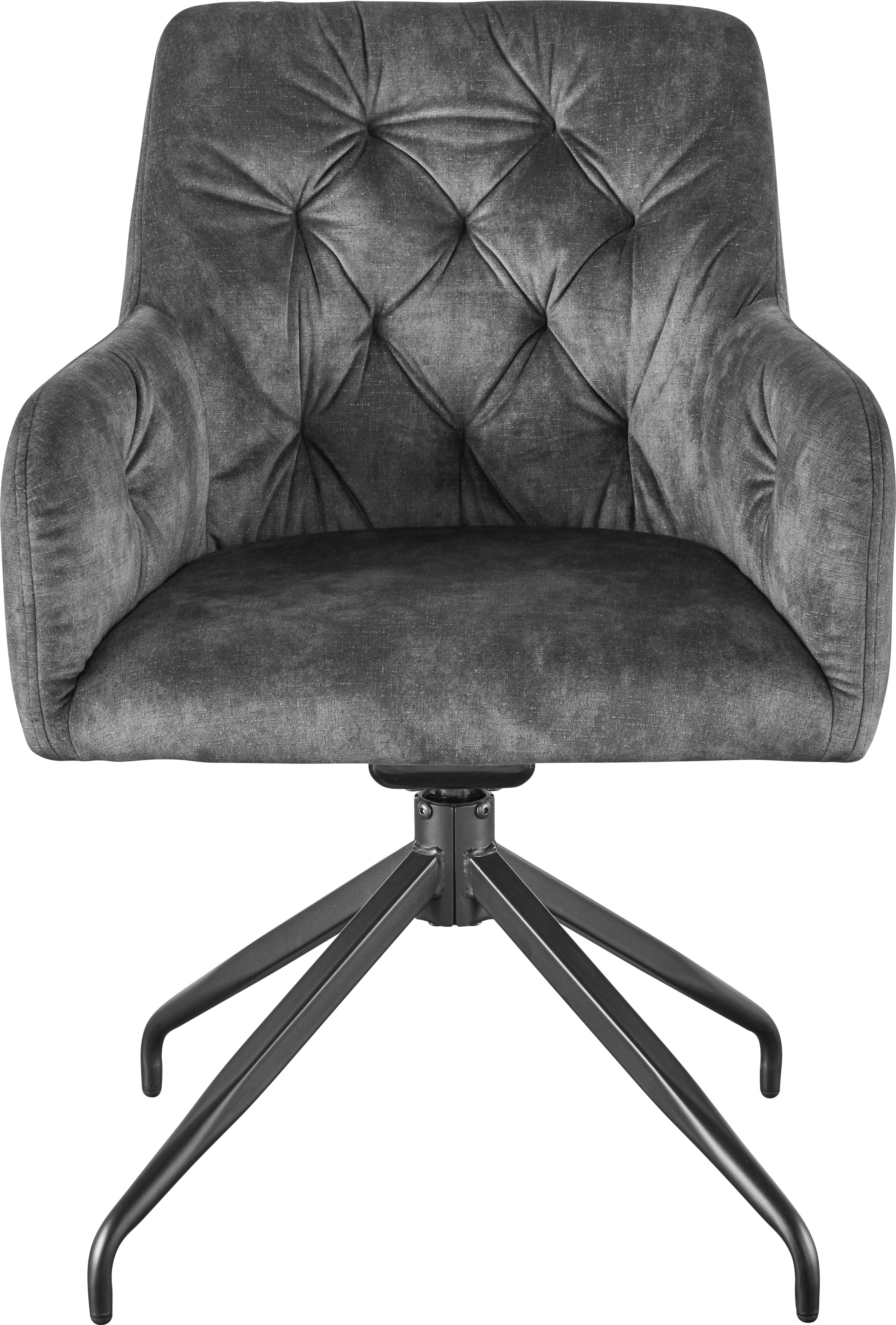 set one by Musterring 4-Fußstuhl »Yonkers« (Set) 2 Stk. Microfaser mit Stat günstig online kaufen