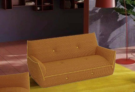 Egoitaliano 2,5-Sitzer »Yuki, extravagantes Design und höchster Sitzkomfort günstig online kaufen