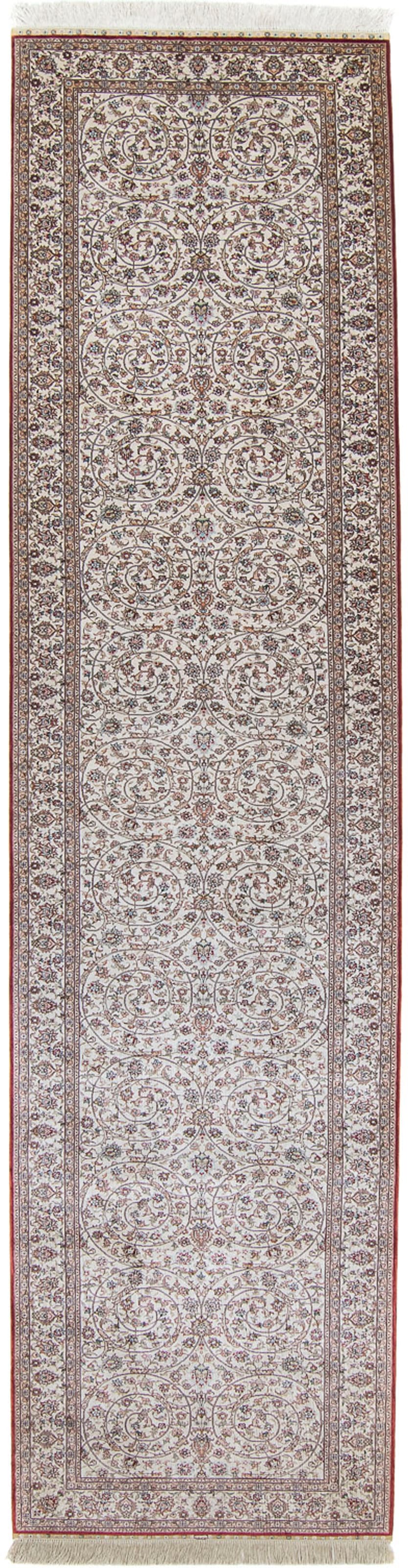 morgenland Orientteppich »Hereke - 368 x 78 cm - dunkelrot«, rechteckig, 3 günstig online kaufen