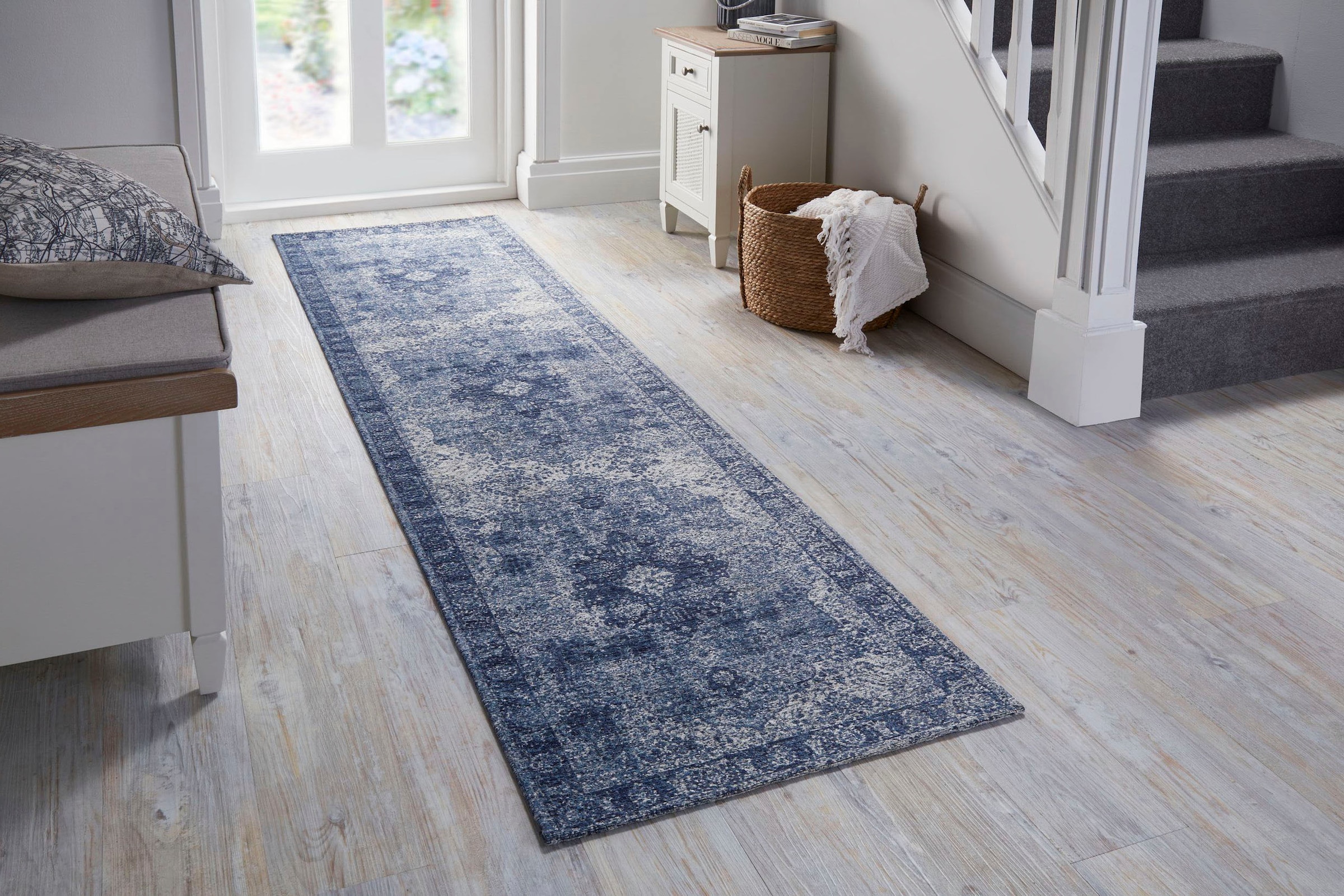 FLAIR RUGS Läufer »Antique«, rechteckig, 4 mm Höhe, Orient-Optik, Wohnzimmer