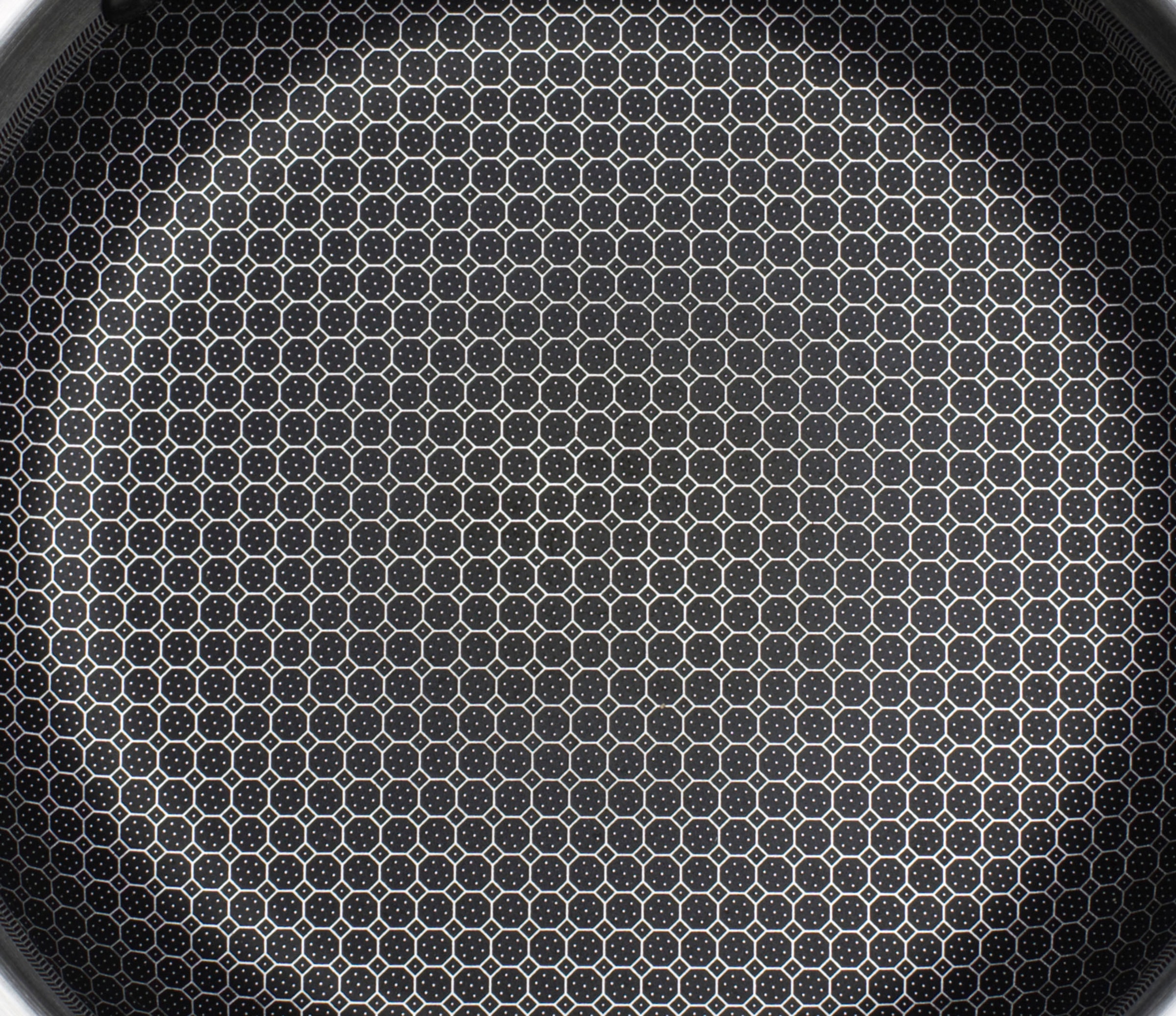 GSW Schmorpfanne »Inoxxa Black Ø 28 cm«, Edelstahl, Dreischicht-Material, Antihaft-Versiegelung, Wabenstruktur, Induktion