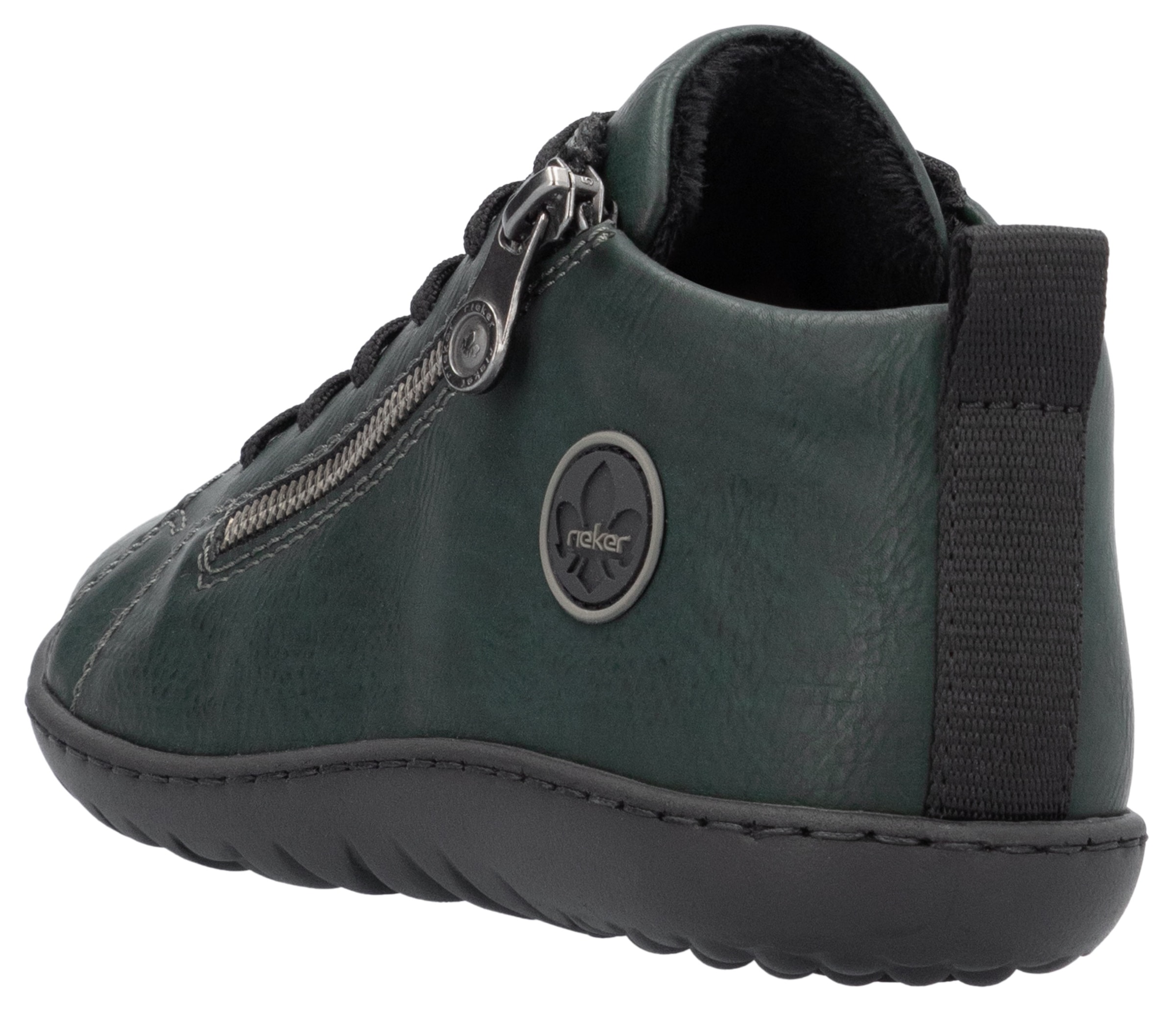 Rieker Sneaker, Freizeitschuh, Halbschuh, Schnürschuh in bequemer Form