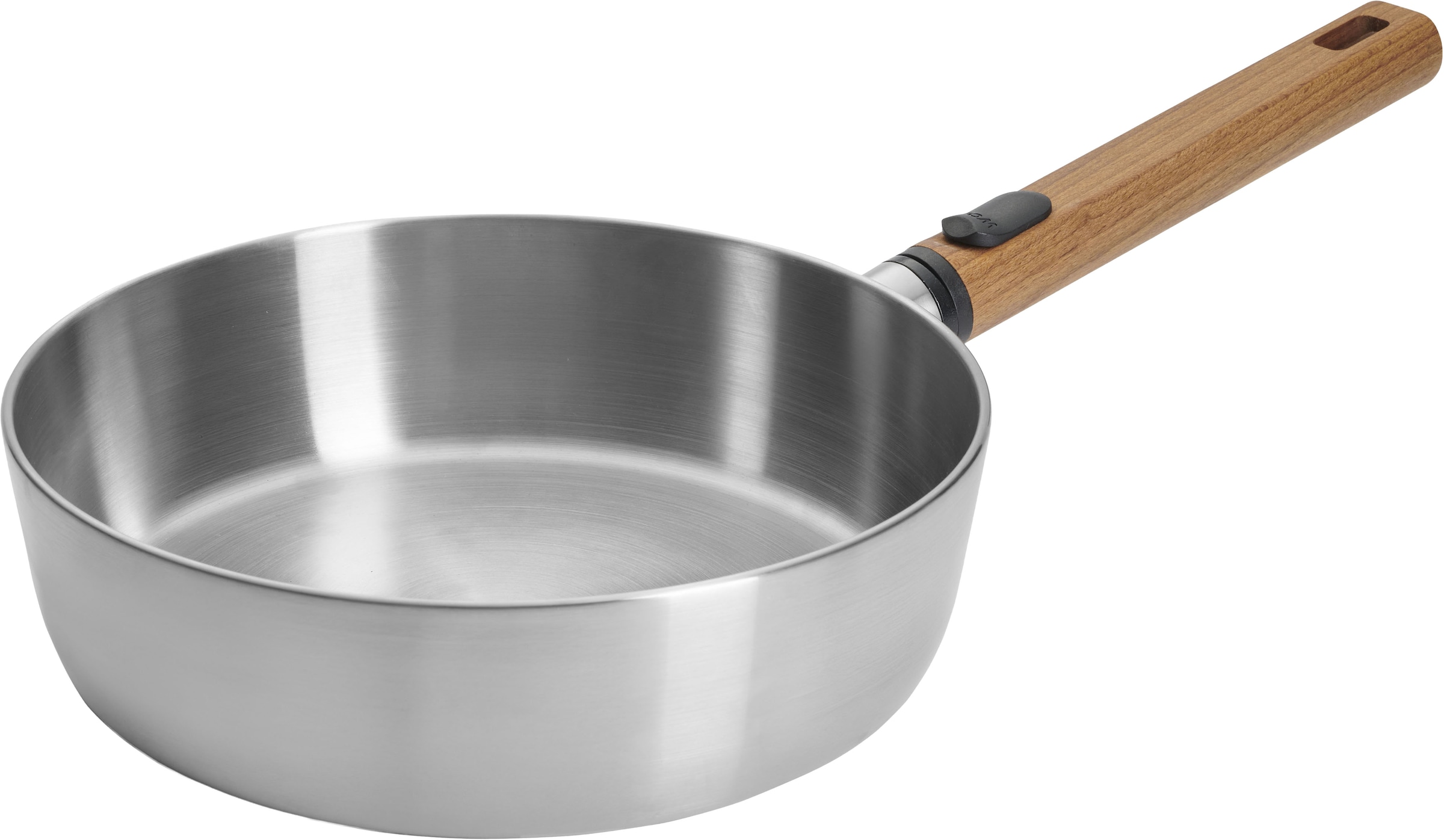 WOLL Schmorpfanne »Logic Steel«, Edelstahl 18/10, (1 tlg.), 5-Schicht-Aufba günstig online kaufen